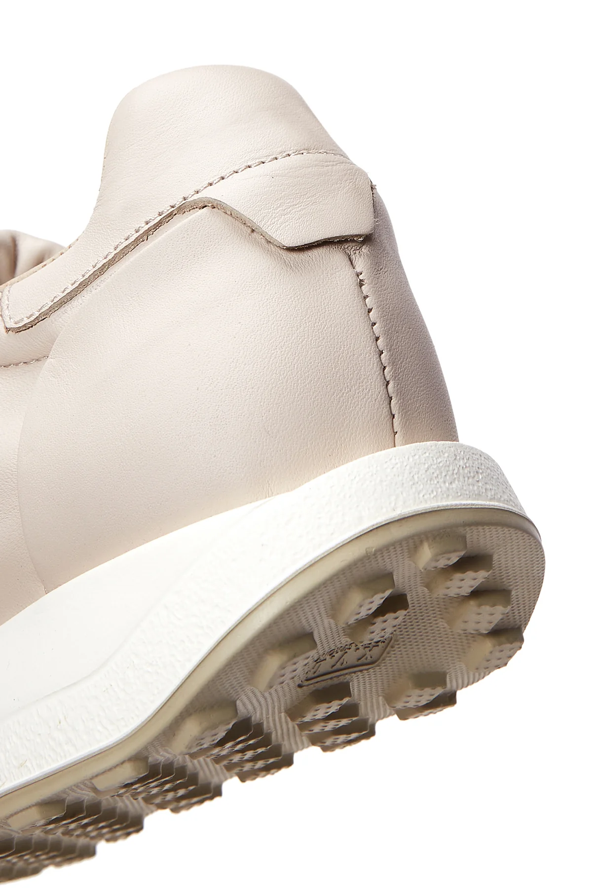 Erkek Bej Deri Sneaker - Image 8