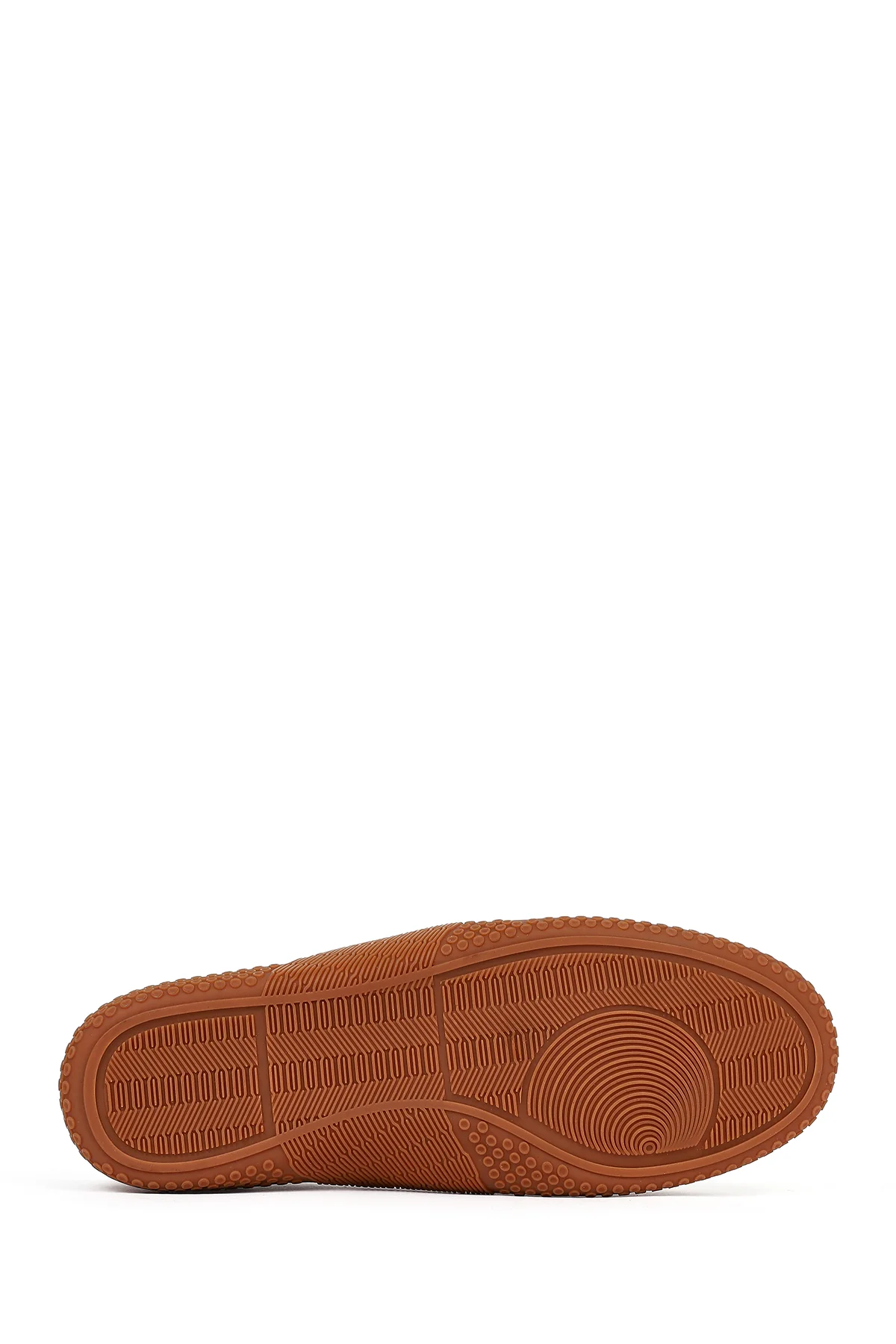 Erkek Bej Kalın Tabanlı Nubuk Deri Loafer - Image 5