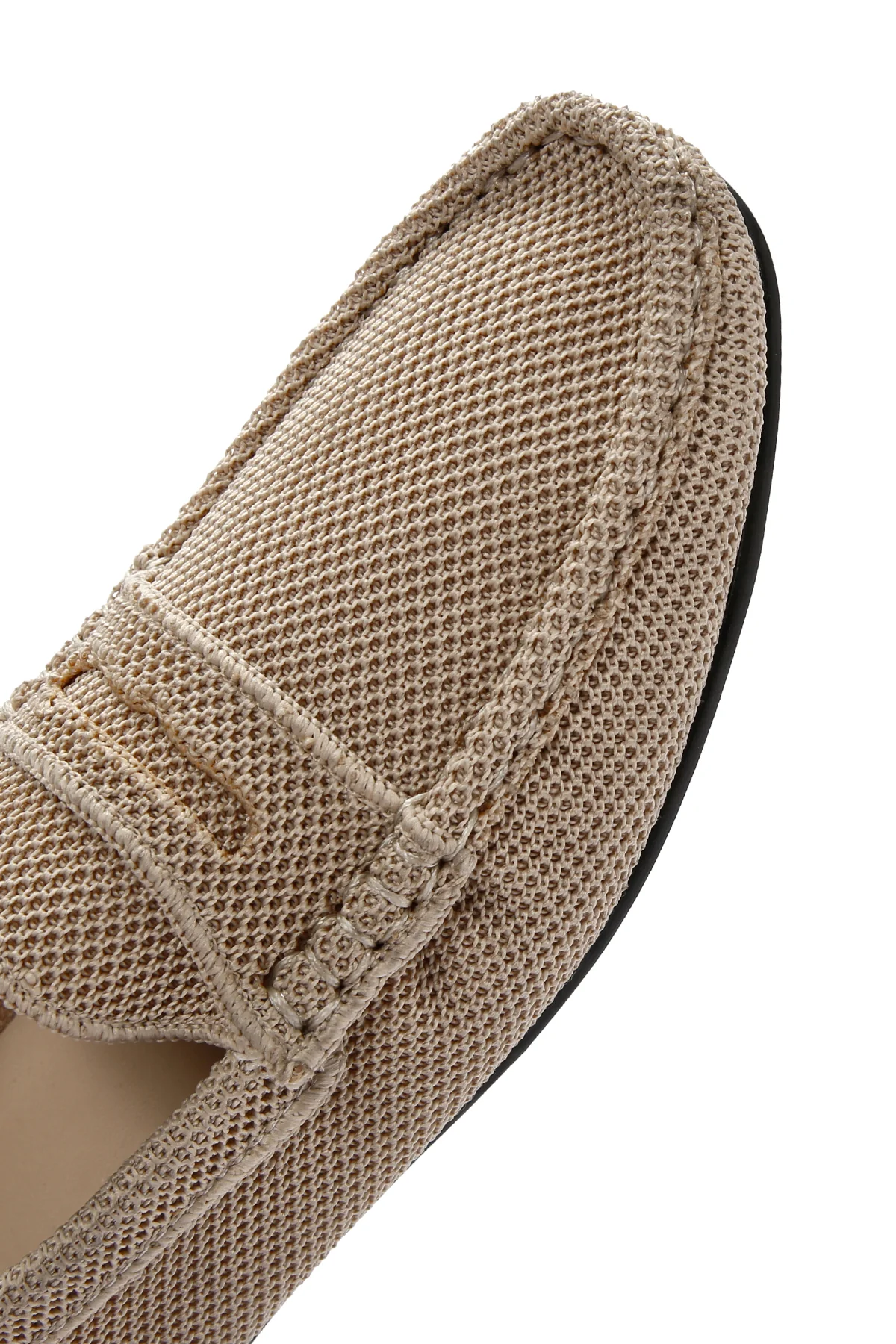 Erkek Bej Kumaş Loafer - Image 7