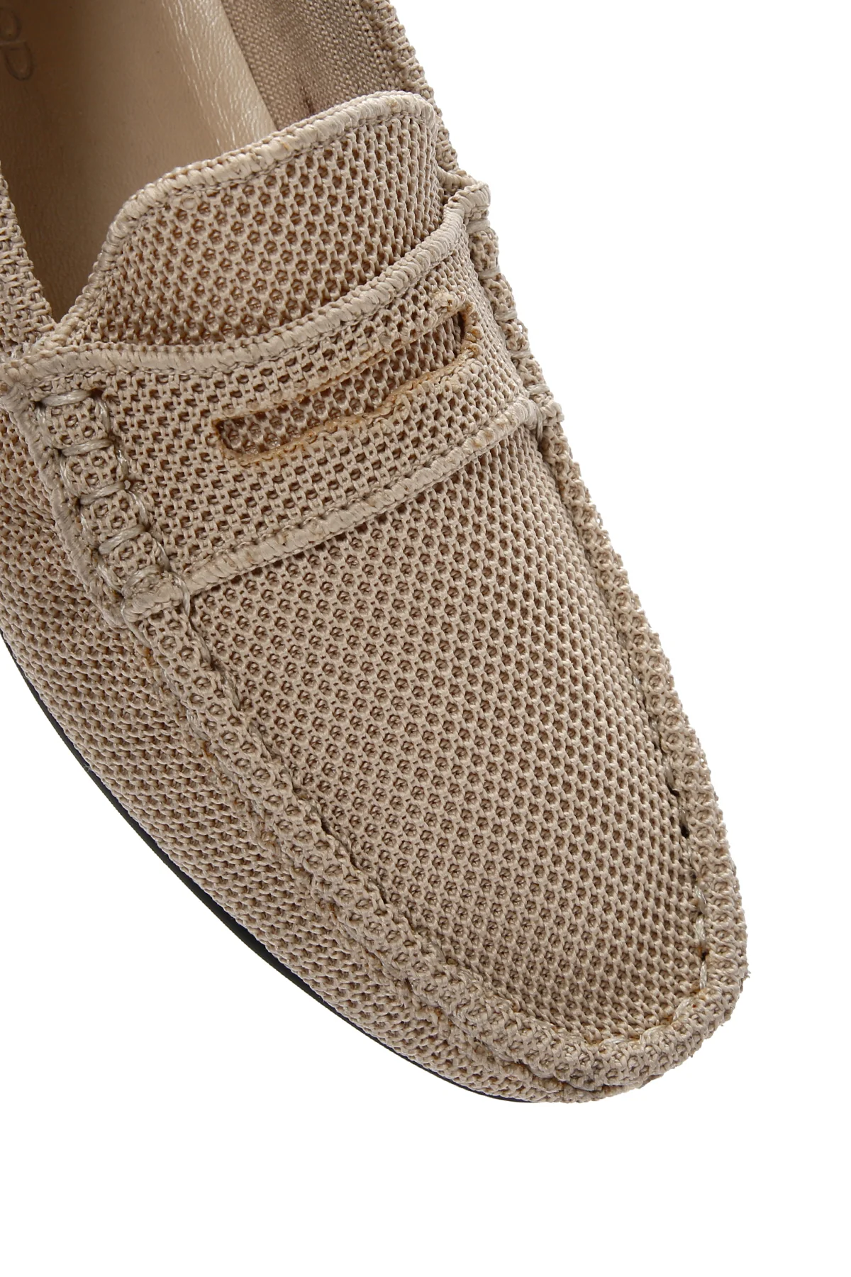 Erkek Bej Kumaş Loafer - Image 8