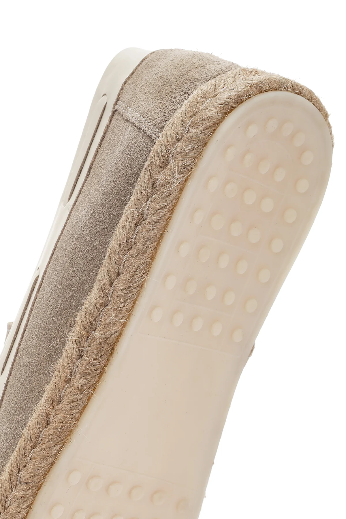 Erkek Bej Süet Deri Casual Loafer - Image 8