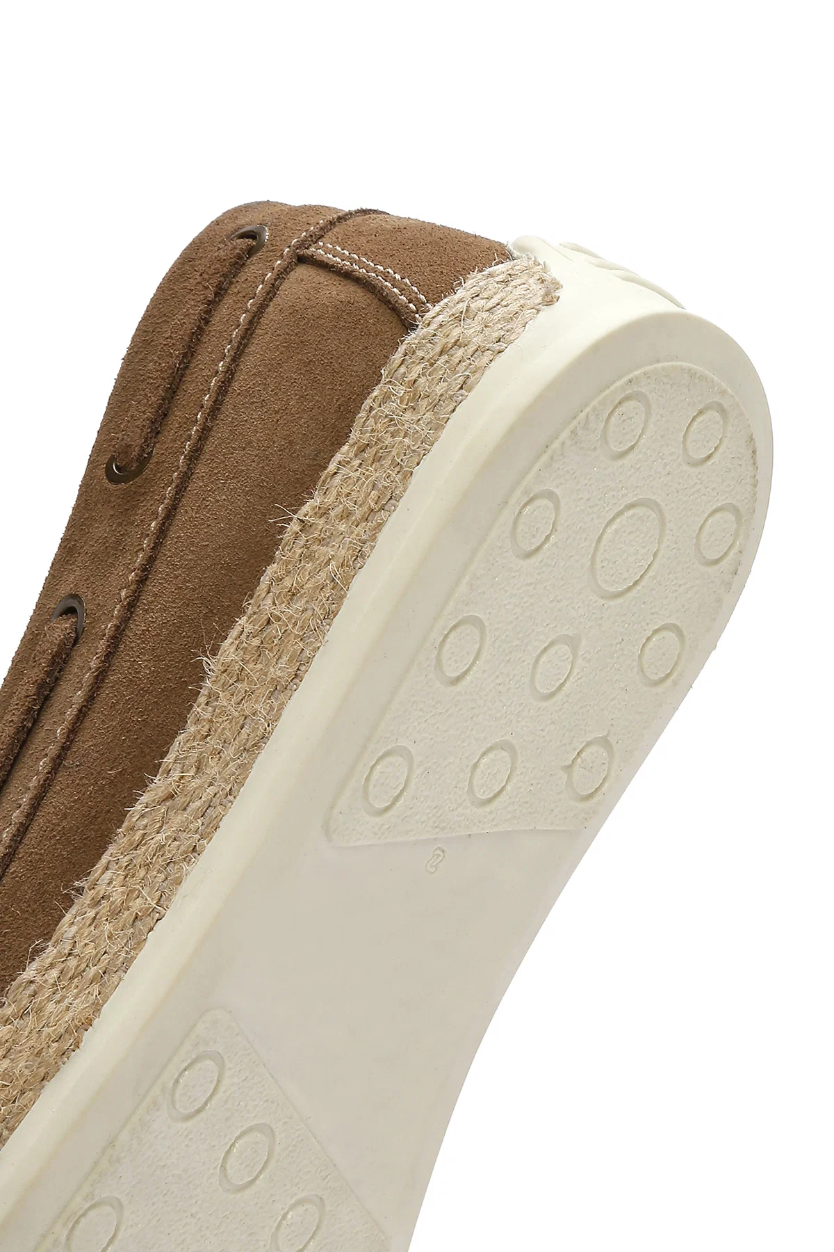 Erkek Bej Süet Deri Casual Loafer - Image 10
