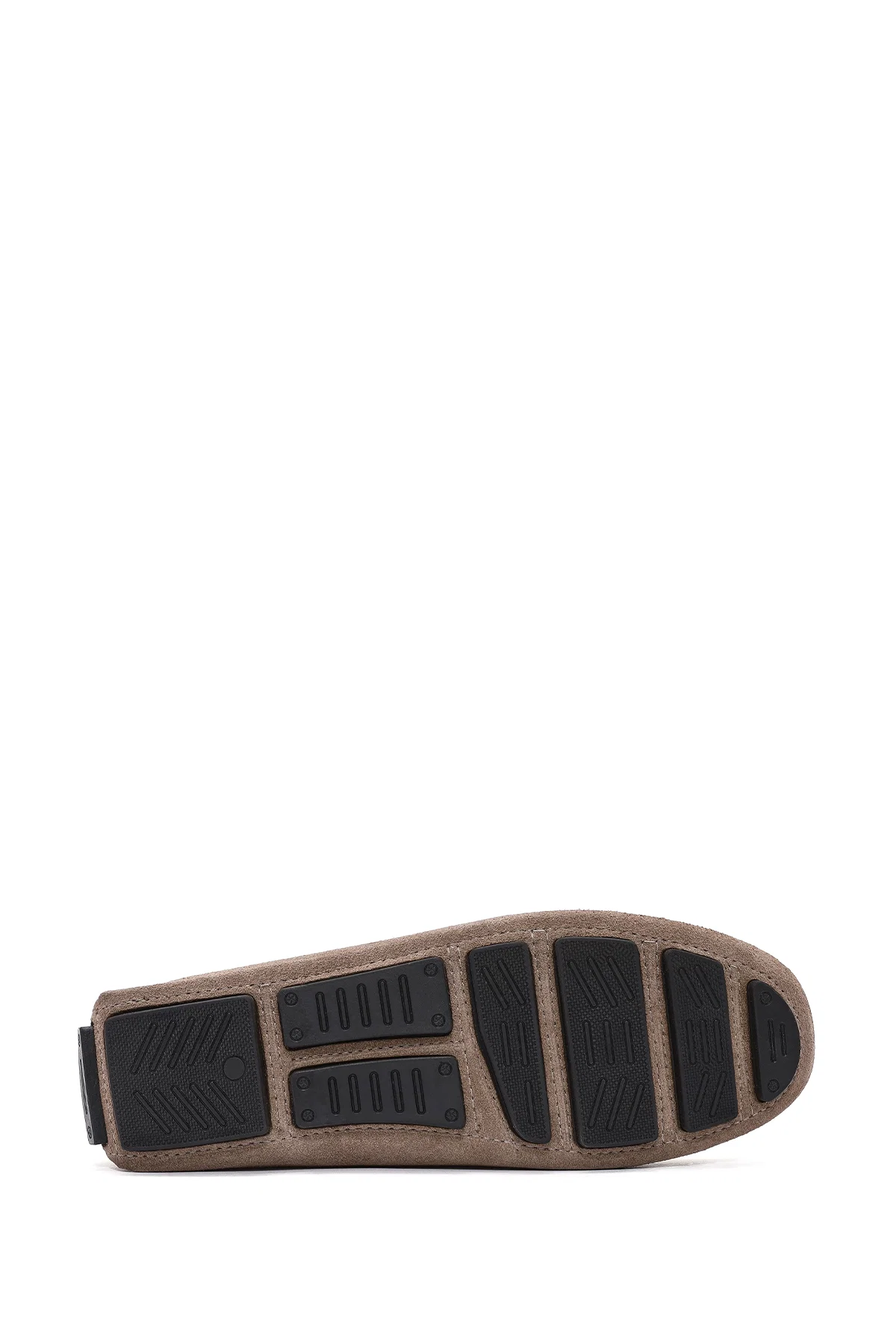 Erkek Bej Süet Deri Loafer - Image 4
