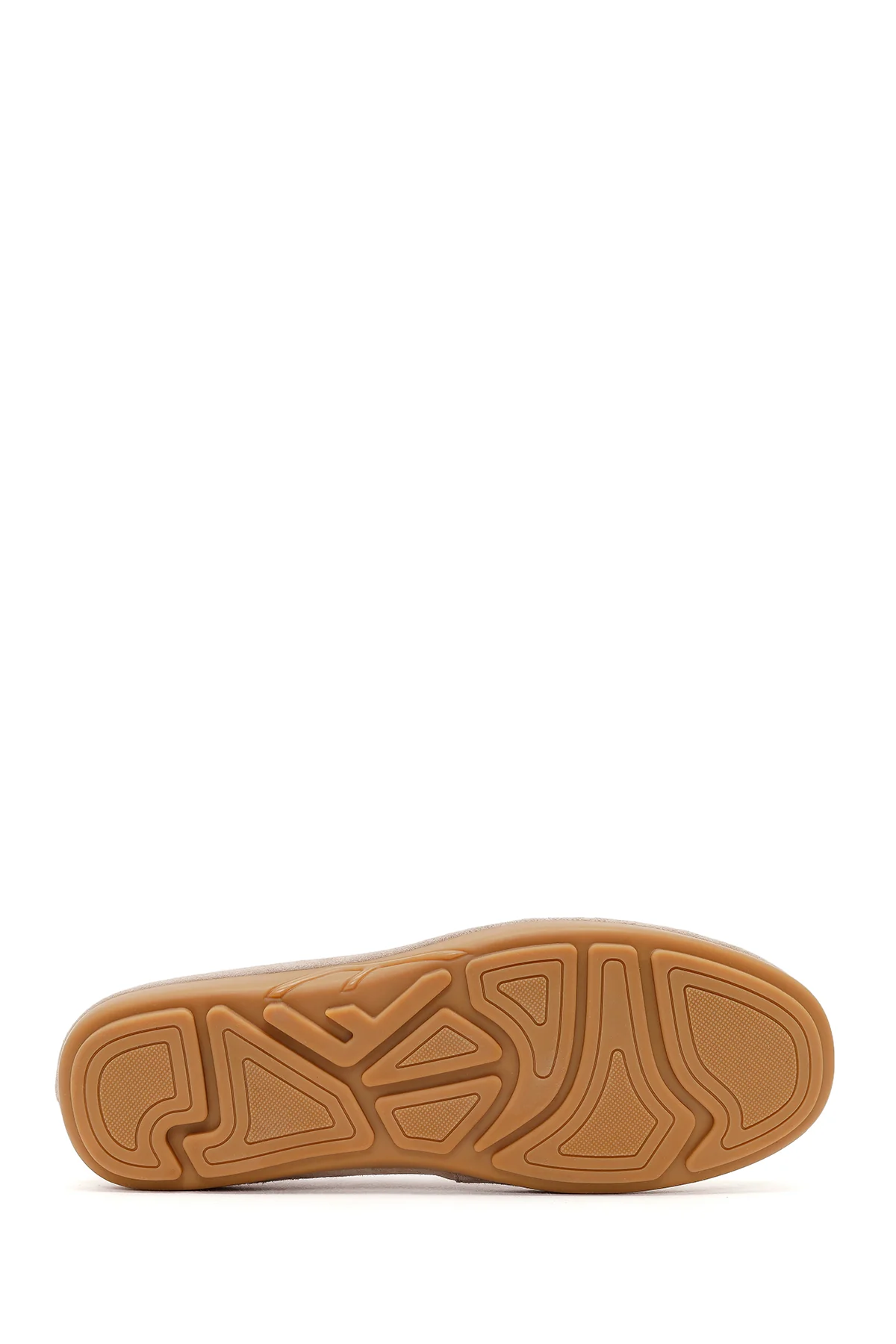 Erkek Bej Süet Deri Loafer - Image 5