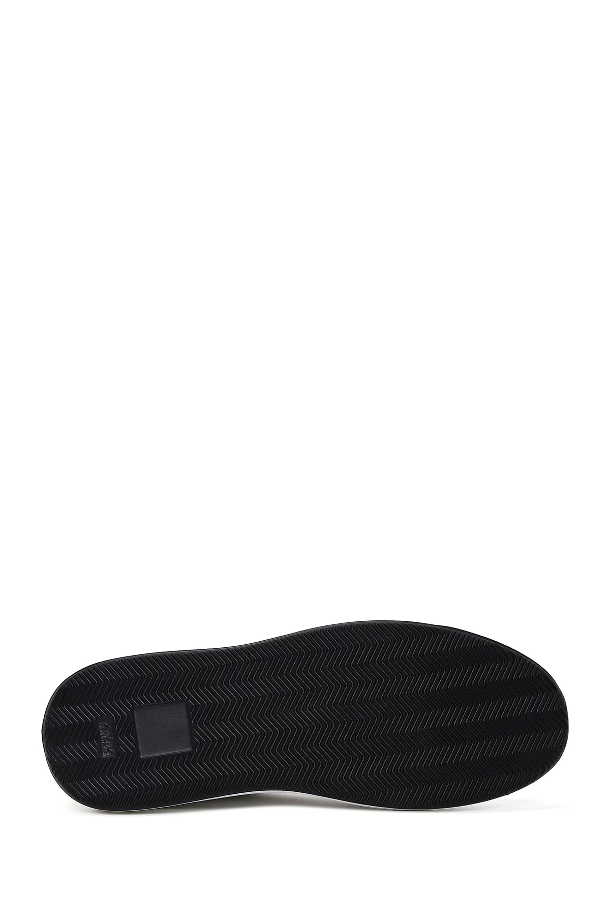 Erkek Beyaz Bağcıklı Deri Sneaker - Image 4
