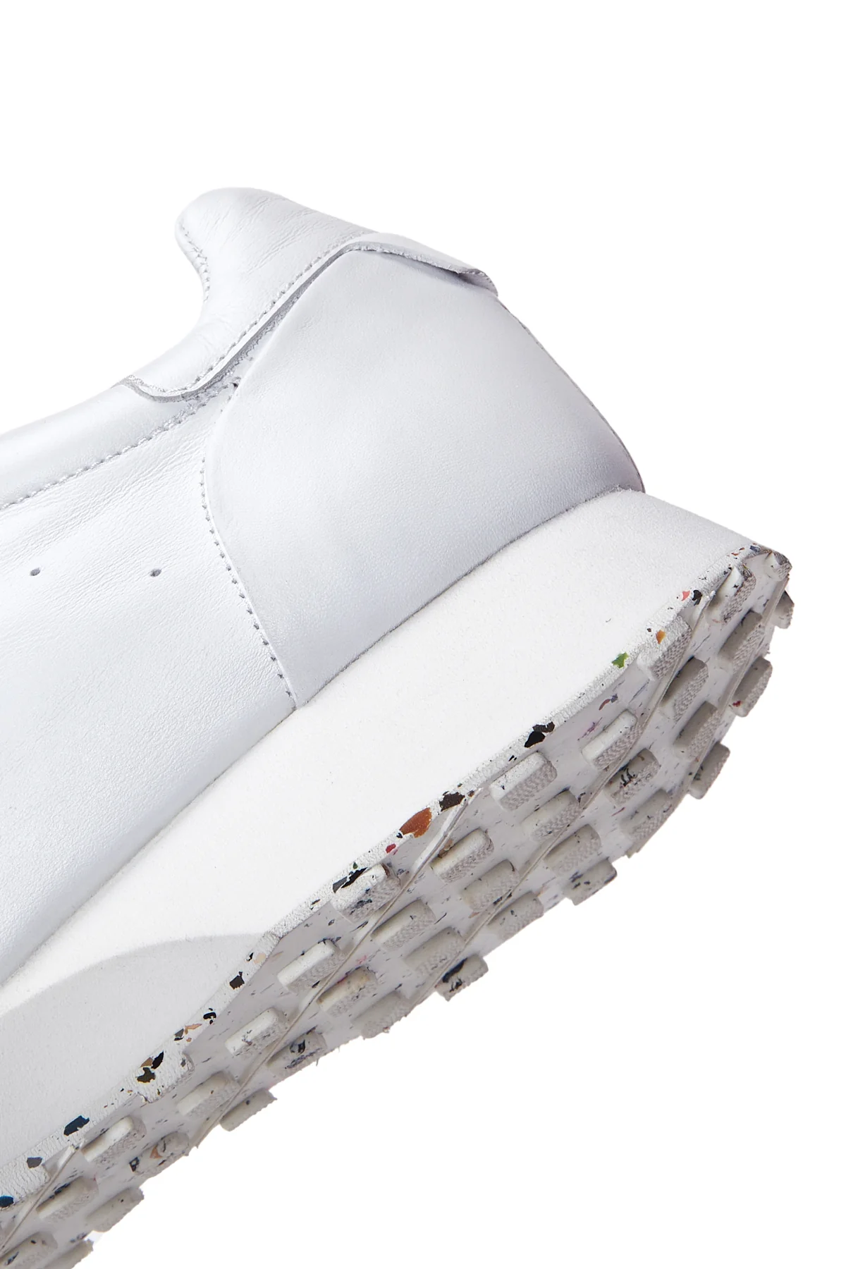 Erkek Beyaz Deri Sneaker - Image 7