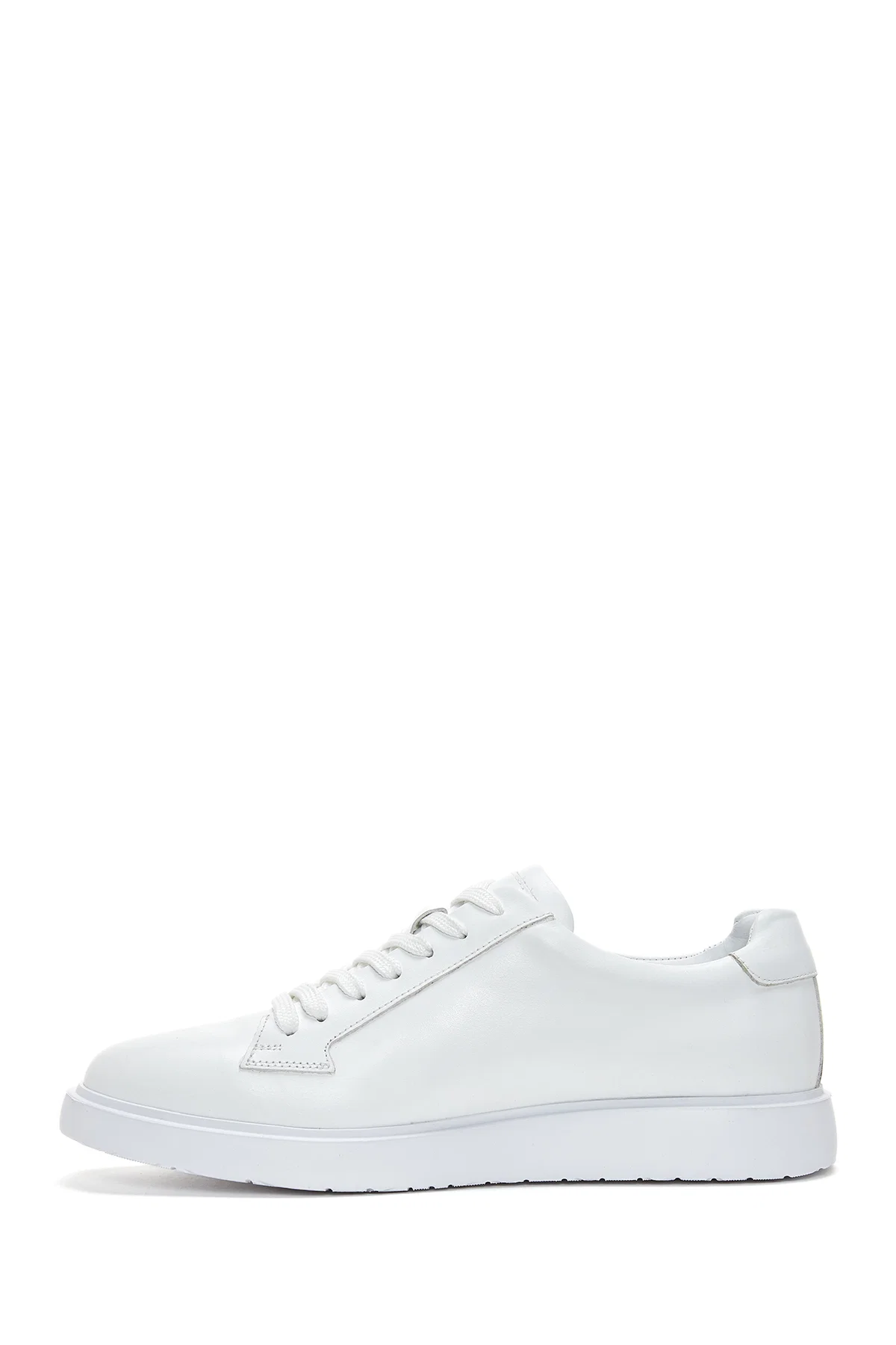 Erkek Beyaz Deri Sneaker - Image 2