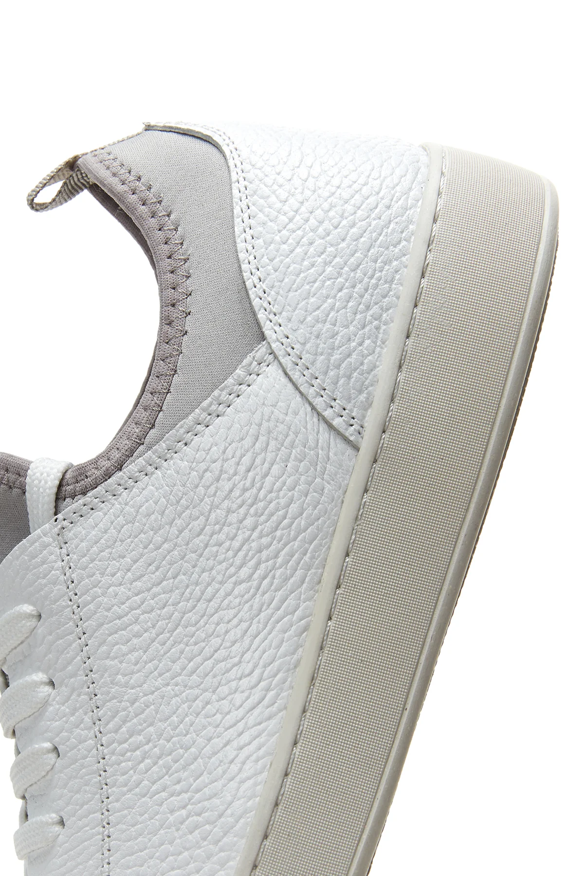 Erkek Beyaz Deri Sneaker - Image 7