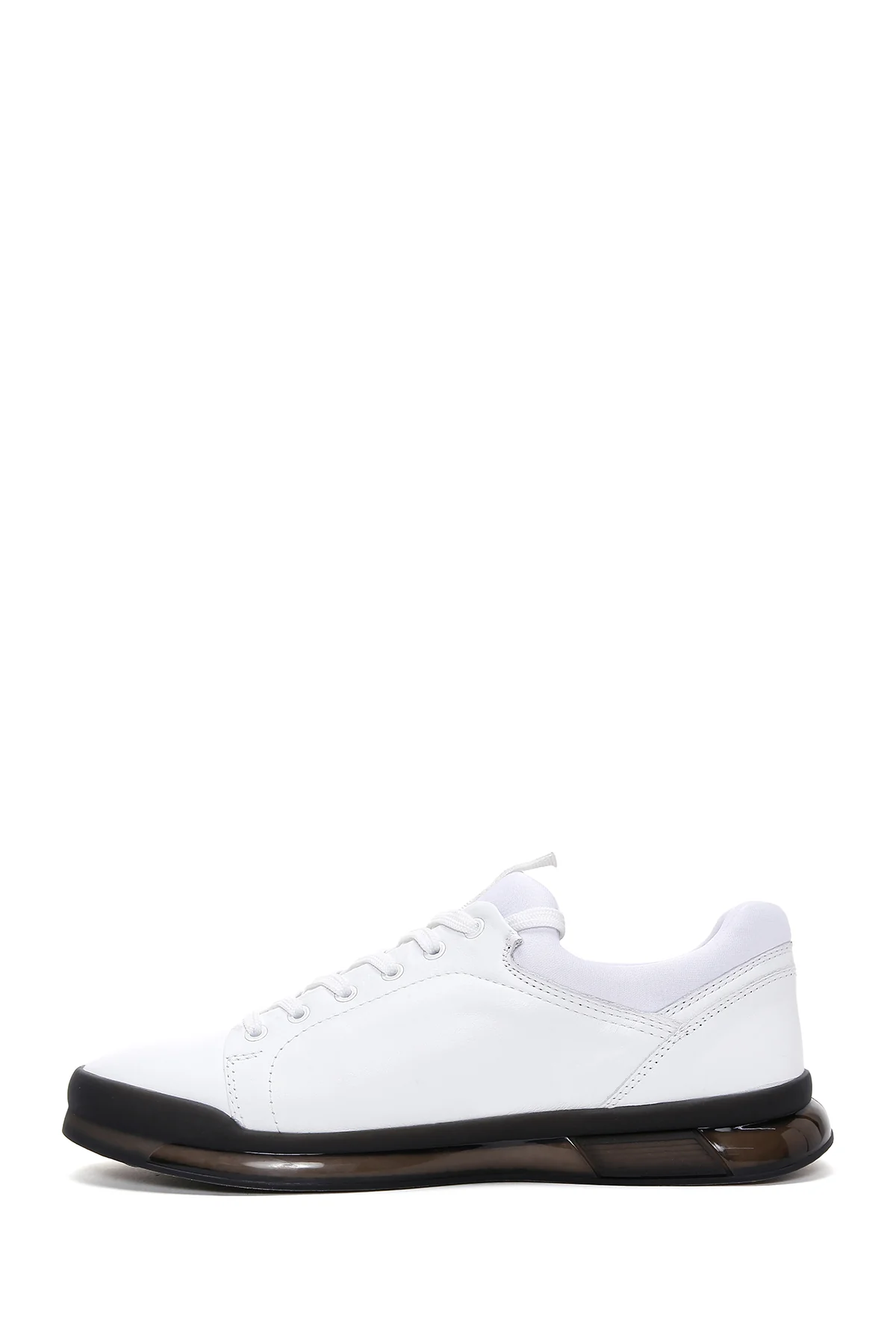 Erkek Beyaz Deri Sneaker - Image 2