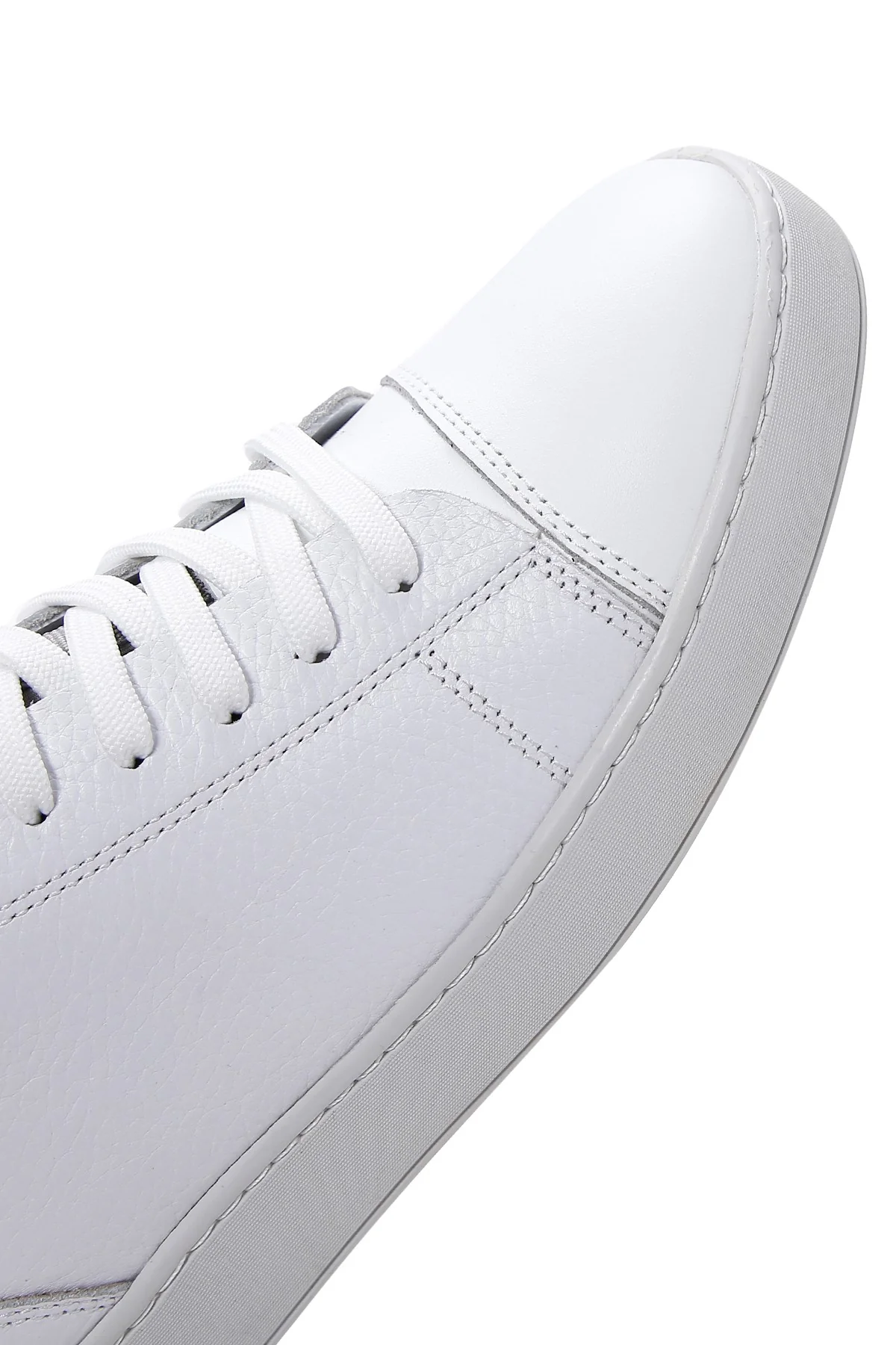 Erkek Beyaz Deri Sneaker - Image 9