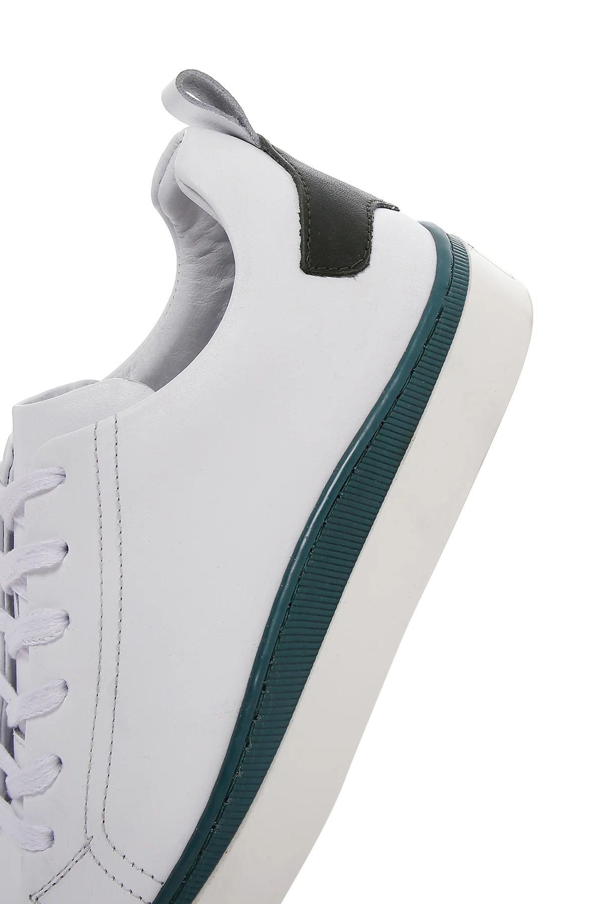 Erkek Beyaz Deri Sneaker - Image 7