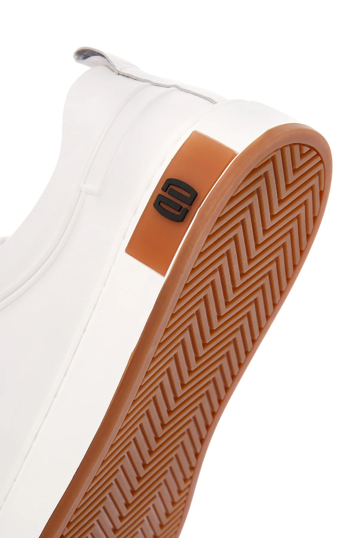 Erkek Beyaz Deri Sneaker - Image 9
