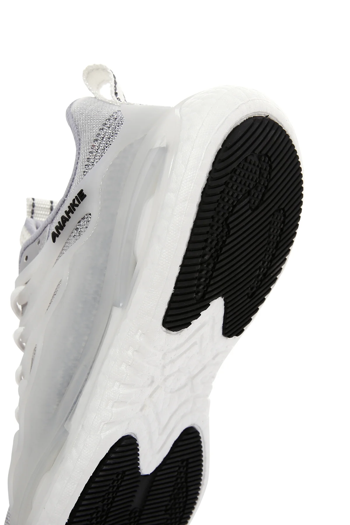 Erkek Beyaz Gri Kalın Tabanlı Sneaker - Image 8