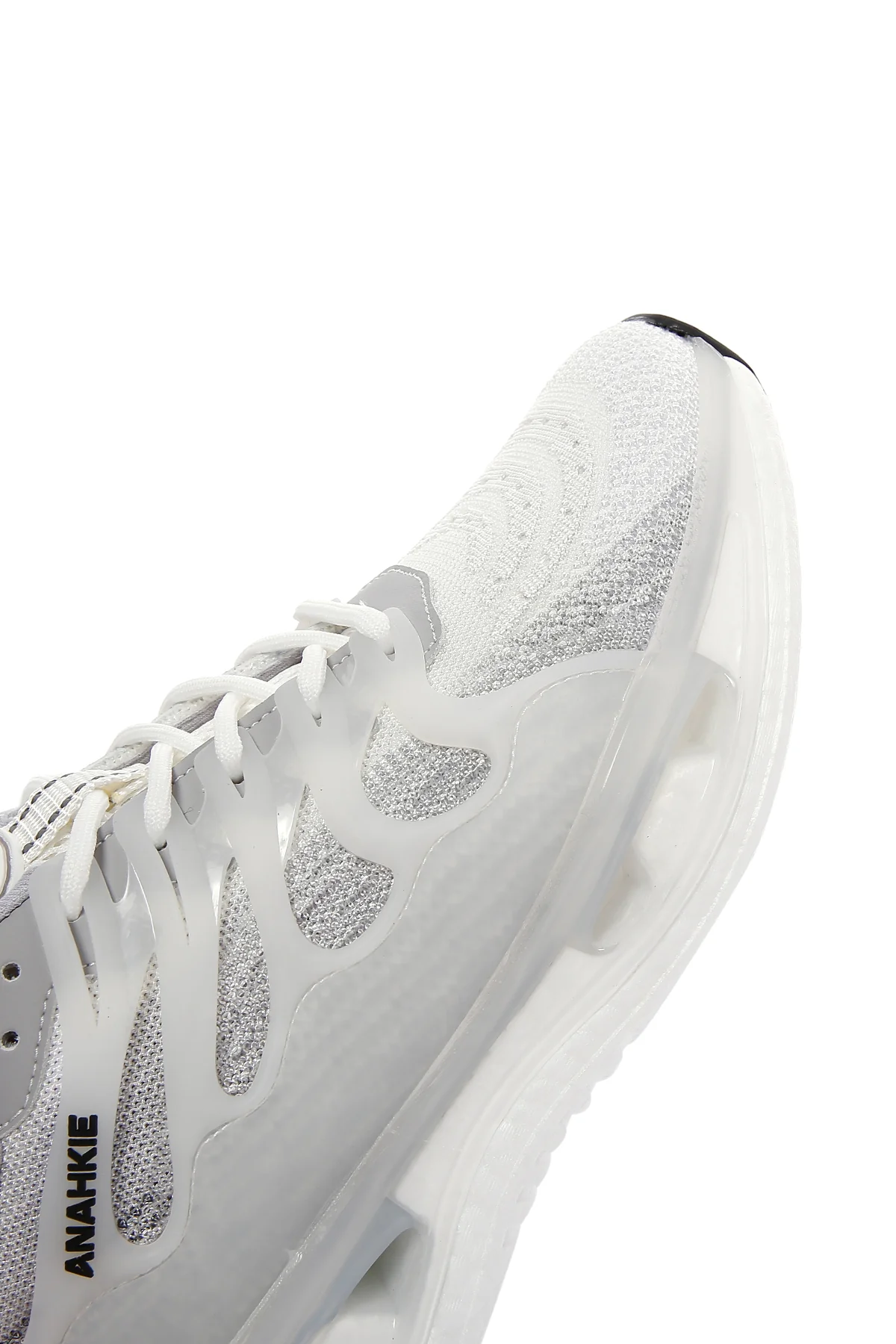 Erkek Beyaz Gri Kalın Tabanlı Sneaker - Image 9