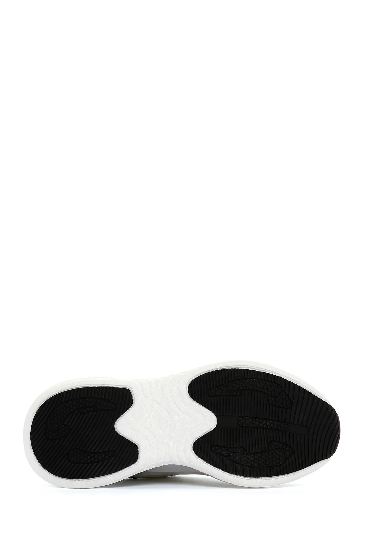 Erkek Beyaz Kalın Tabanlı Sneaker - Image 4