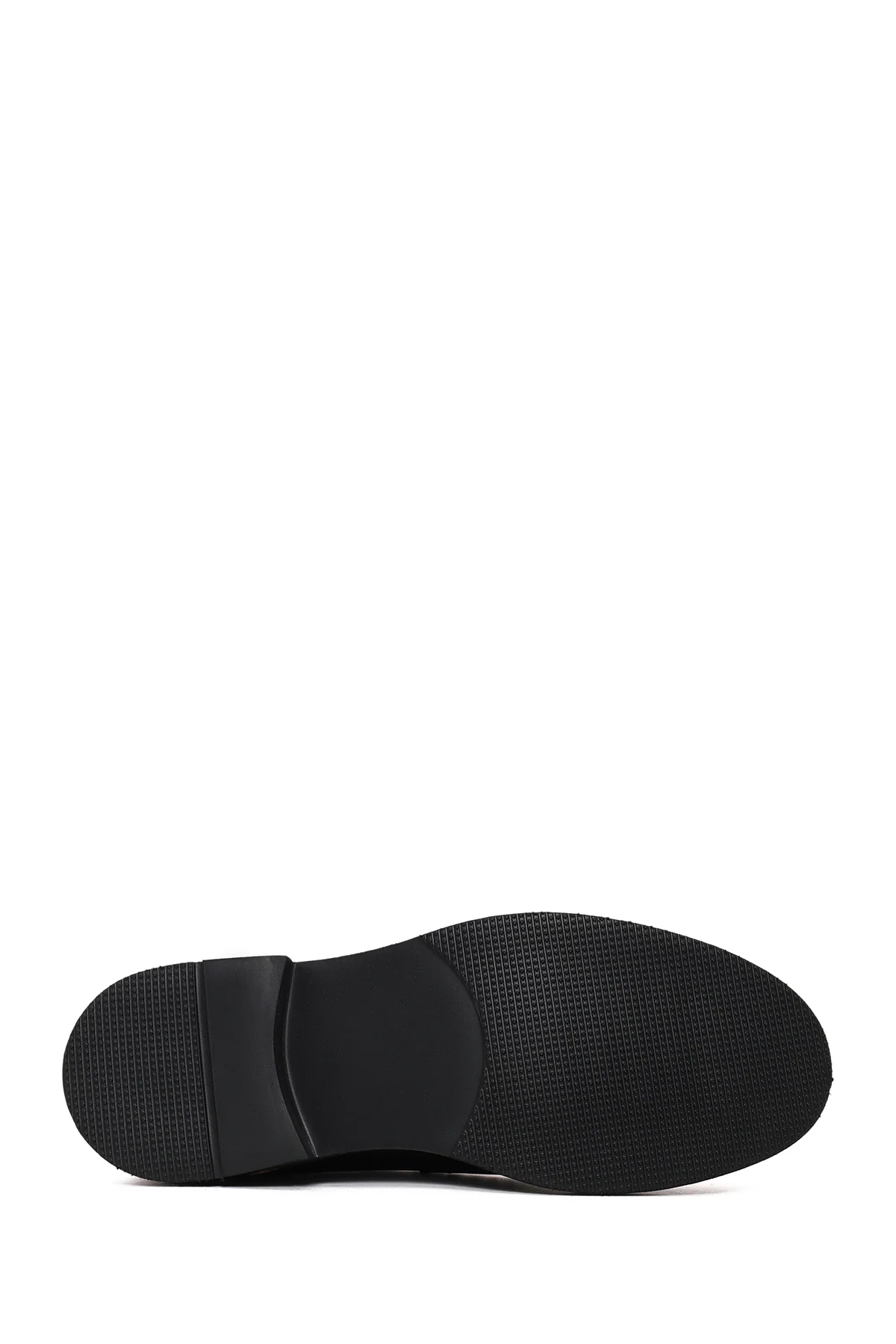 Erkek Bordo Kalın Tabanlı Deri Loafer - Image 5