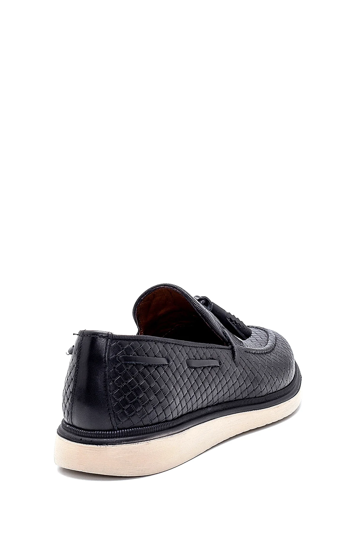 Erkek Deri Baskılı Casual Loafer - Image 5