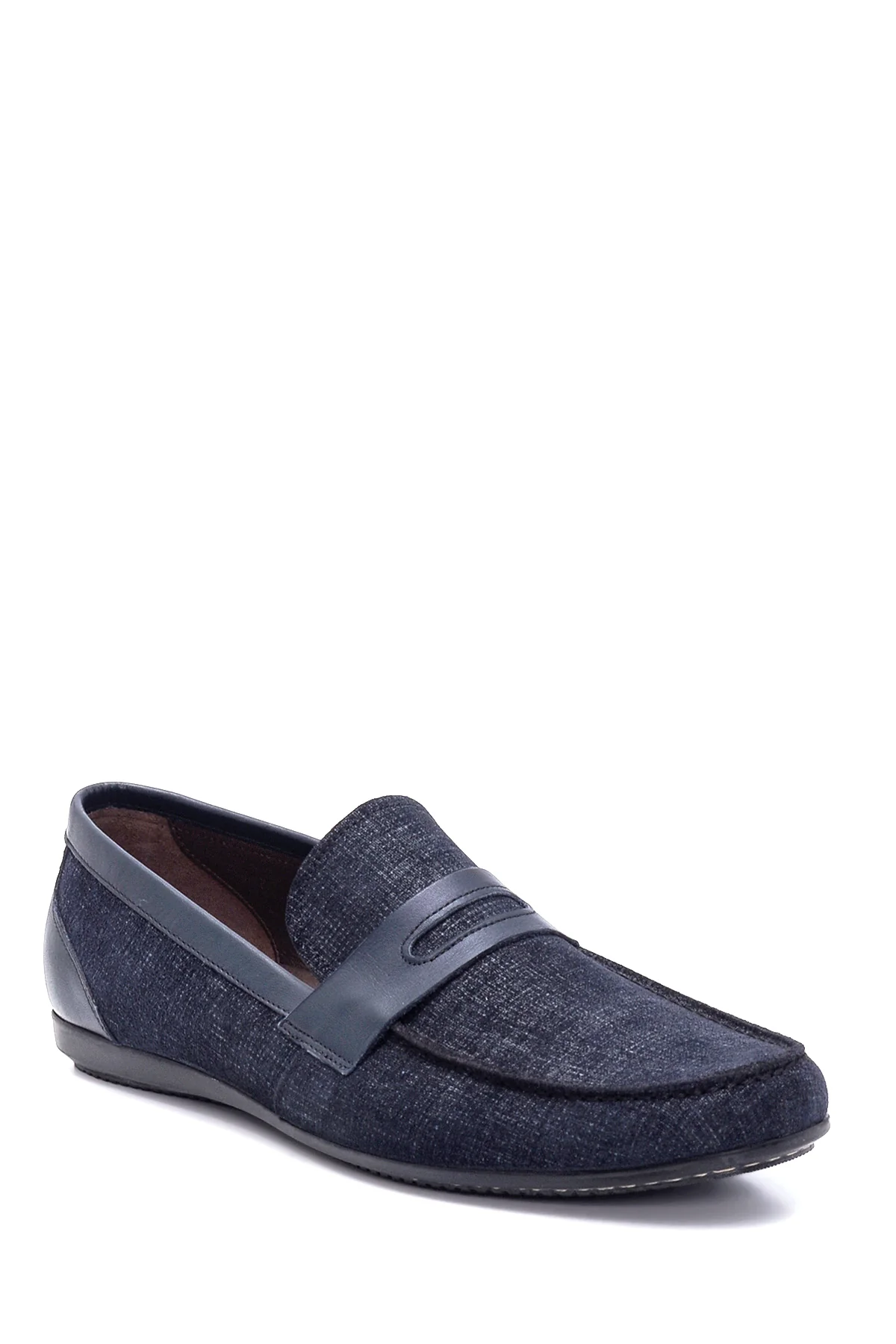 Erkek Deri Baskılı Casual Loafer - Image 3