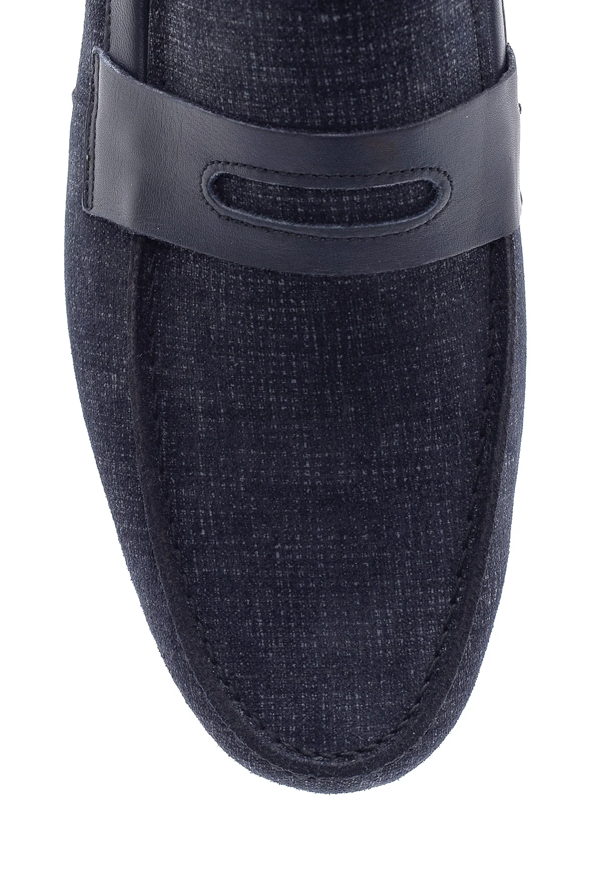 Erkek Deri Baskılı Casual Loafer - Image 6