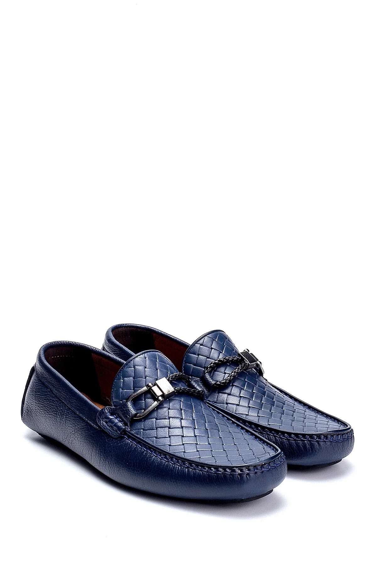 Erkek Deri Baskılı Loafer - Image 3