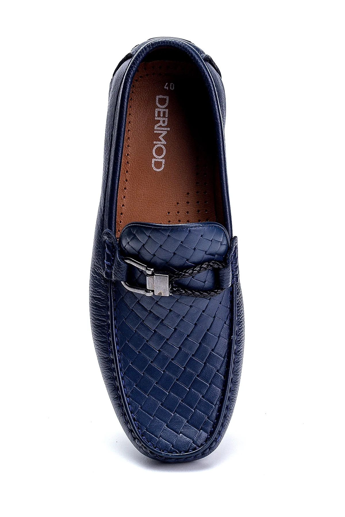 Erkek Deri Baskılı Loafer - Image 6