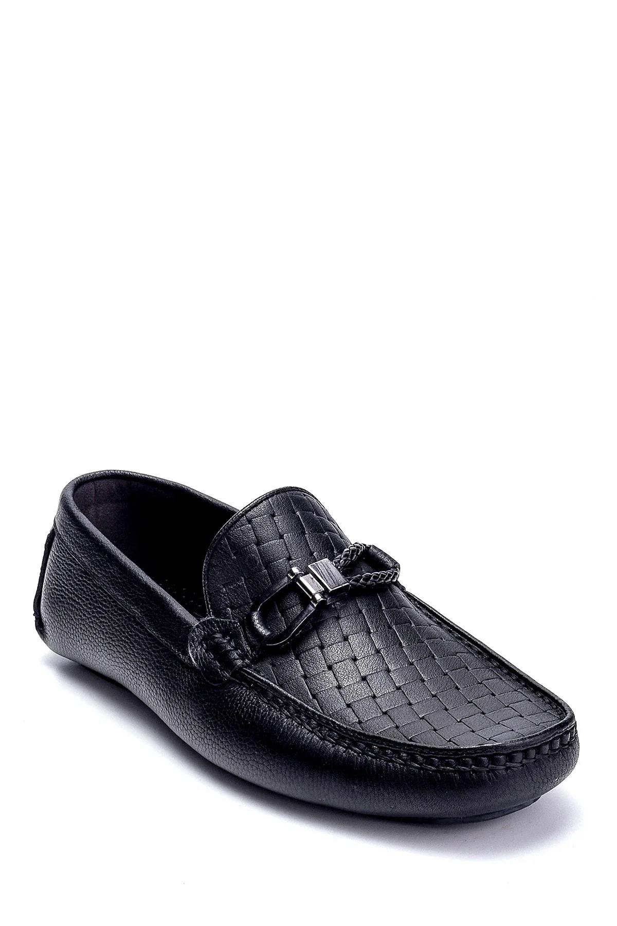 Erkek Deri Baskılı Loafer - Image 2