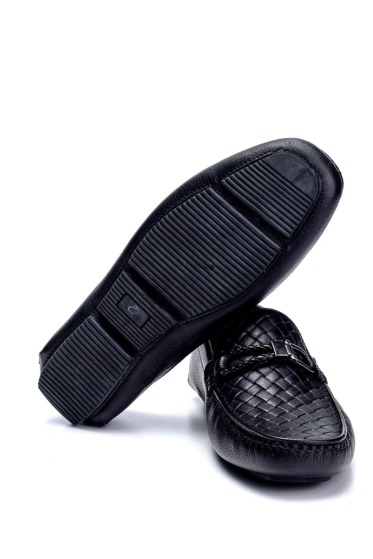 Erkek Deri Baskılı Loafer - Image 4