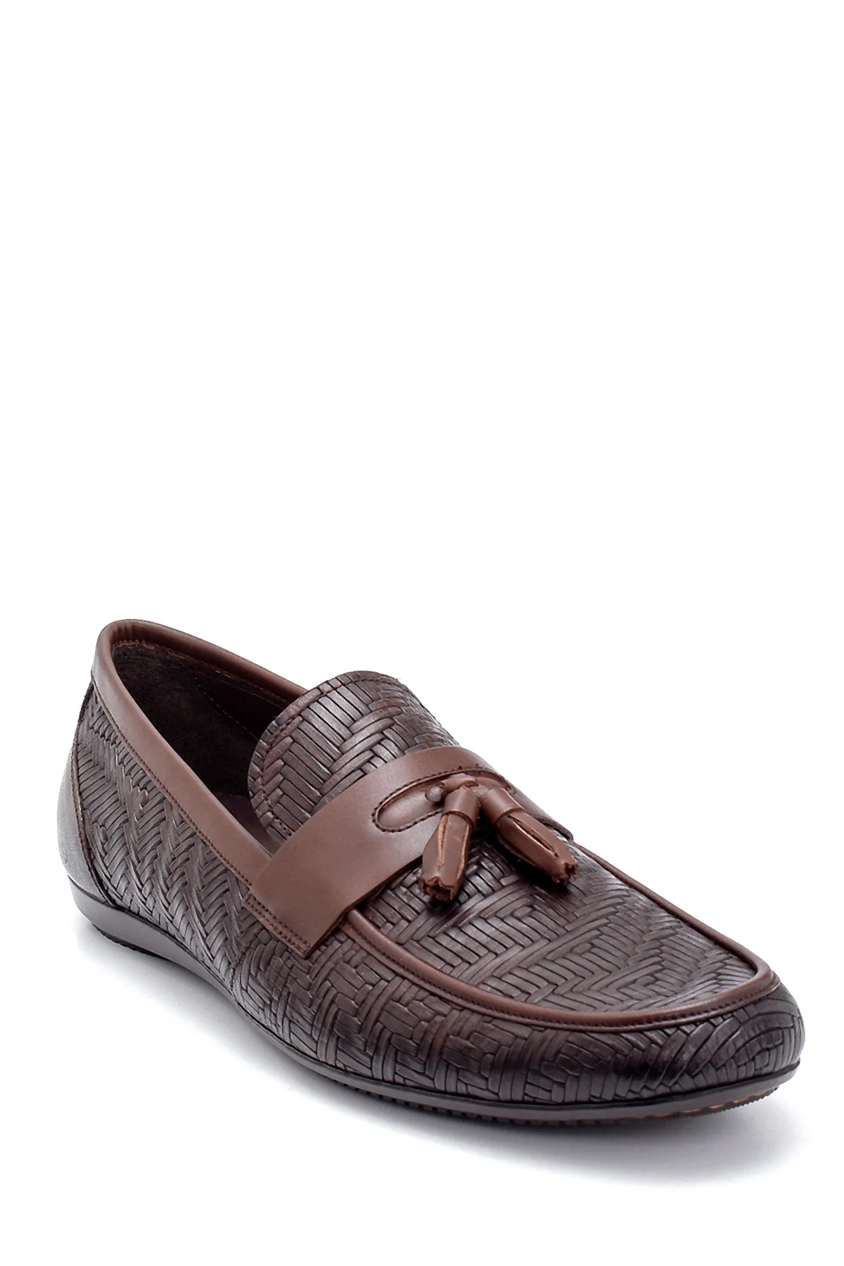 Erkek Deri Baskılı Loafer - Image 2