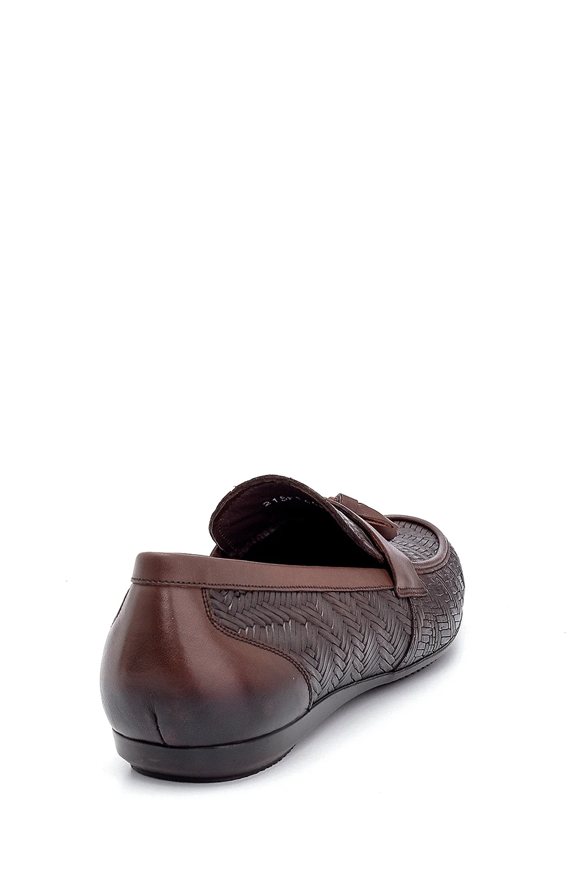 Erkek Deri Baskılı Loafer - Image 5