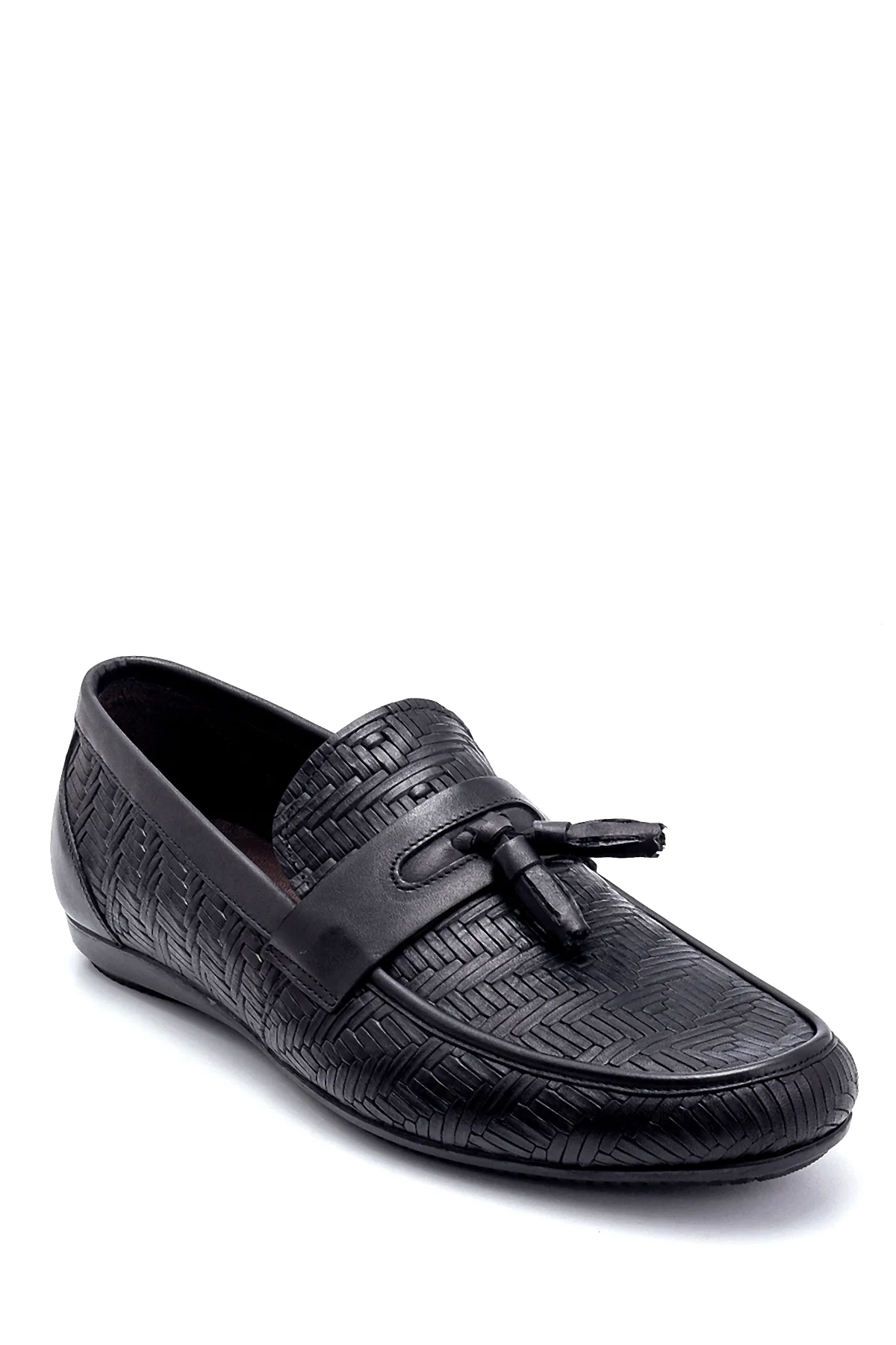Erkek Deri Baskılı Loafer - Image 2
