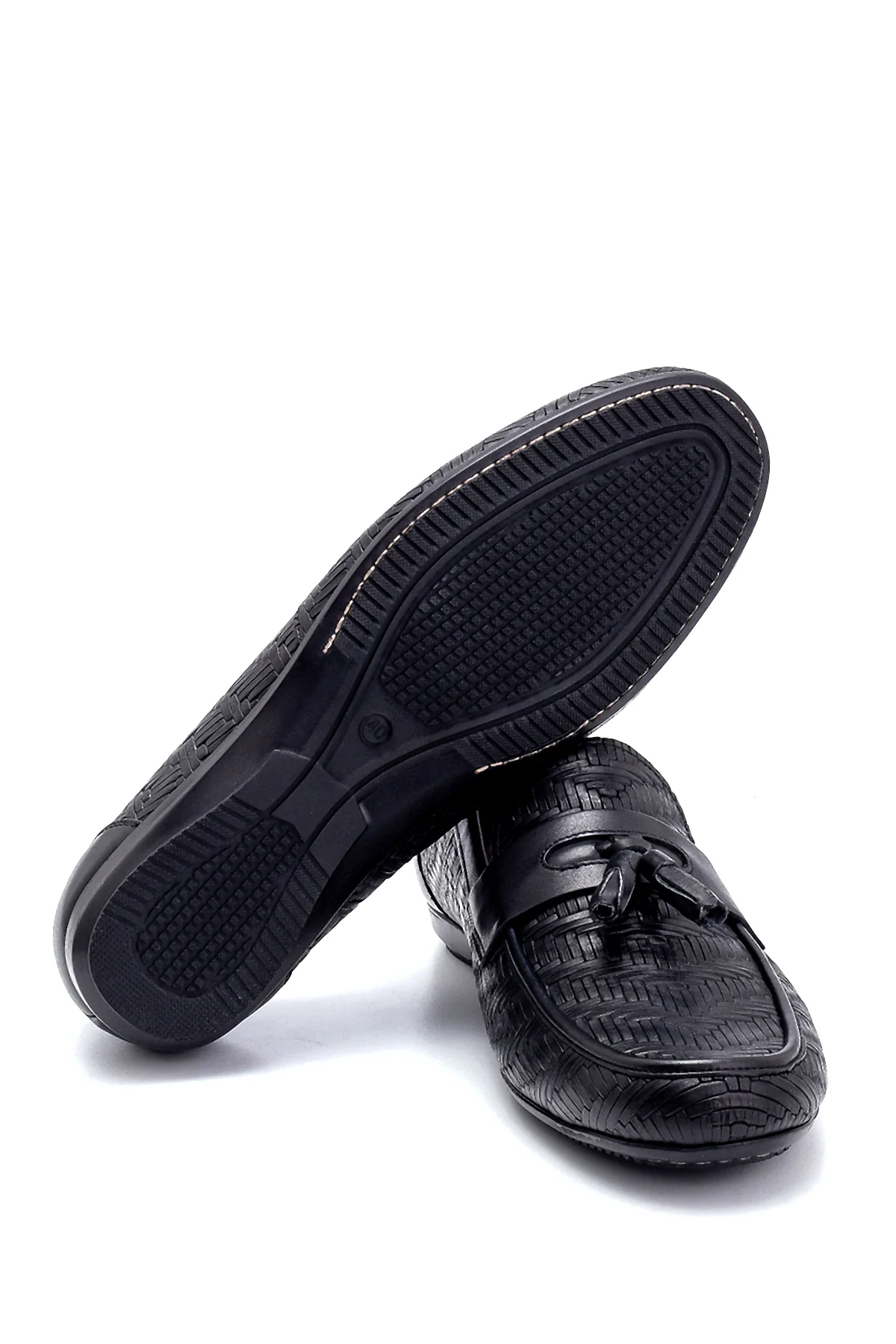 Erkek Deri Baskılı Loafer - Image 4