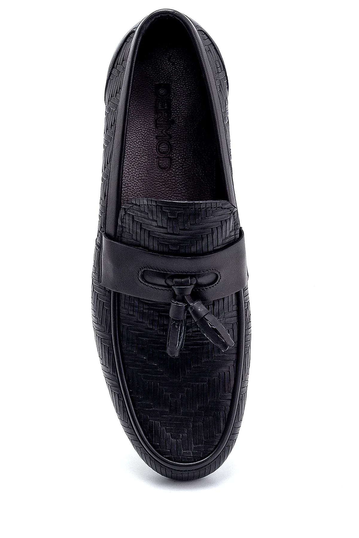 Erkek Deri Baskılı Loafer - Image 6