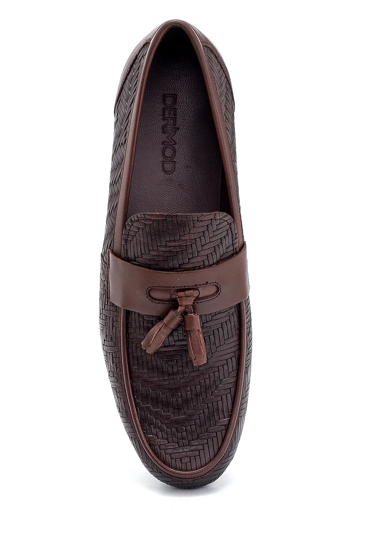 Erkek Deri Baskılı Loafer - Image 6