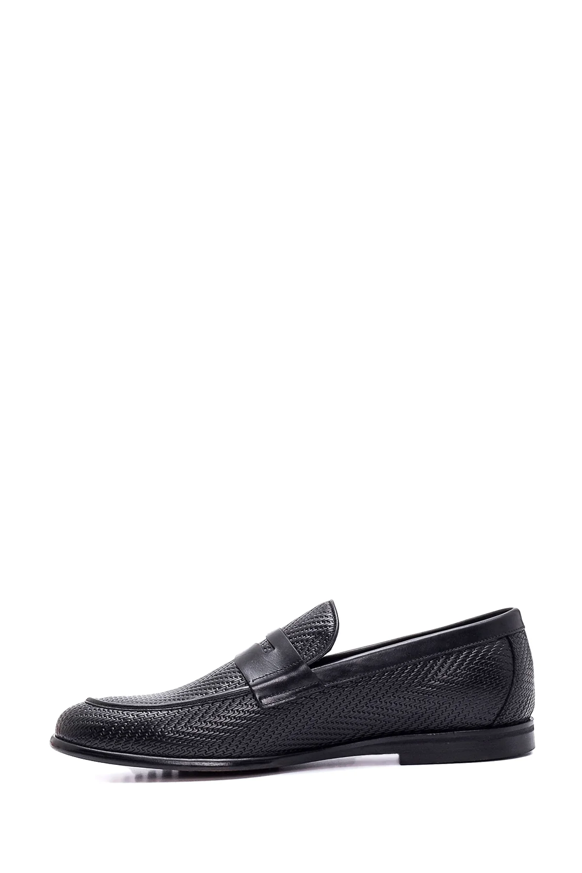 Erkek Deri Baskılı Loafer - Image 2