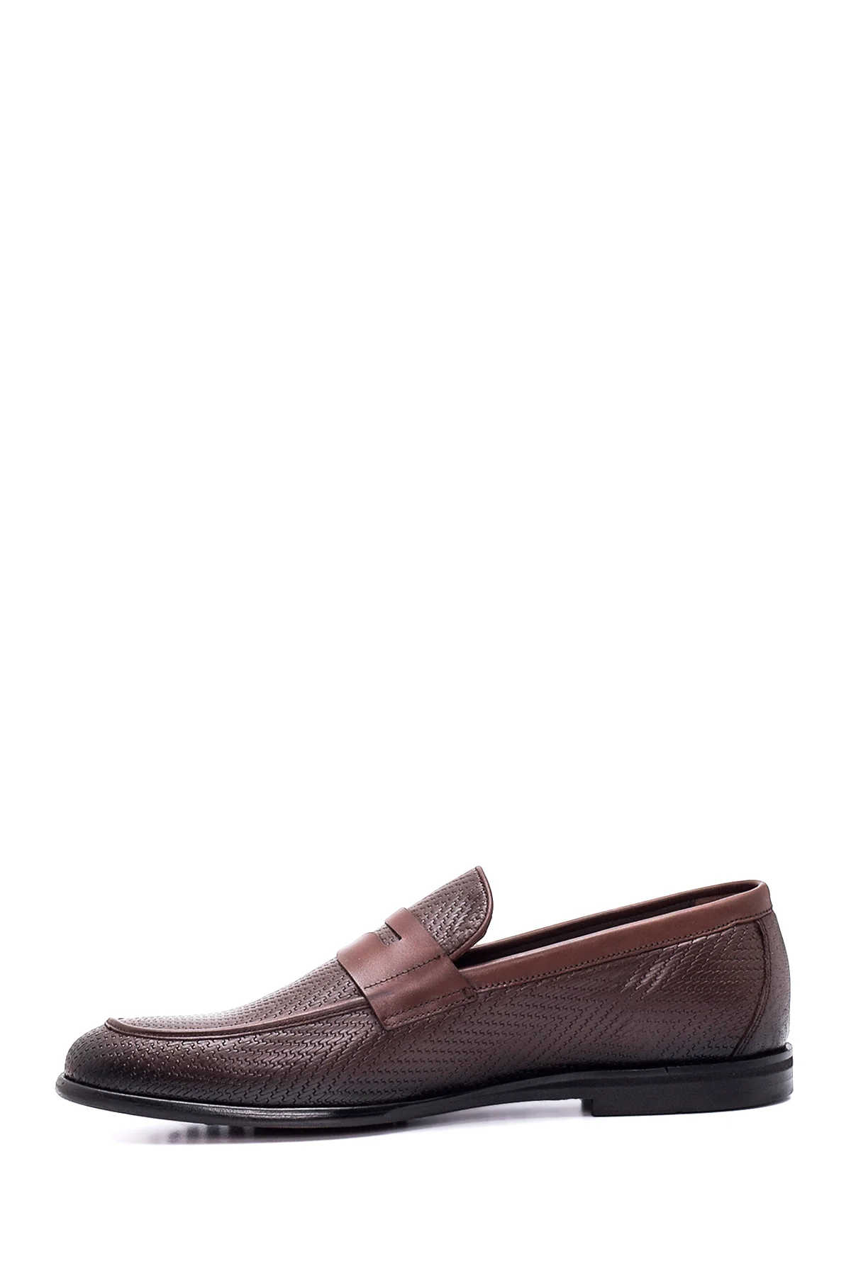 Erkek Deri Baskılı Loafer - Image 2