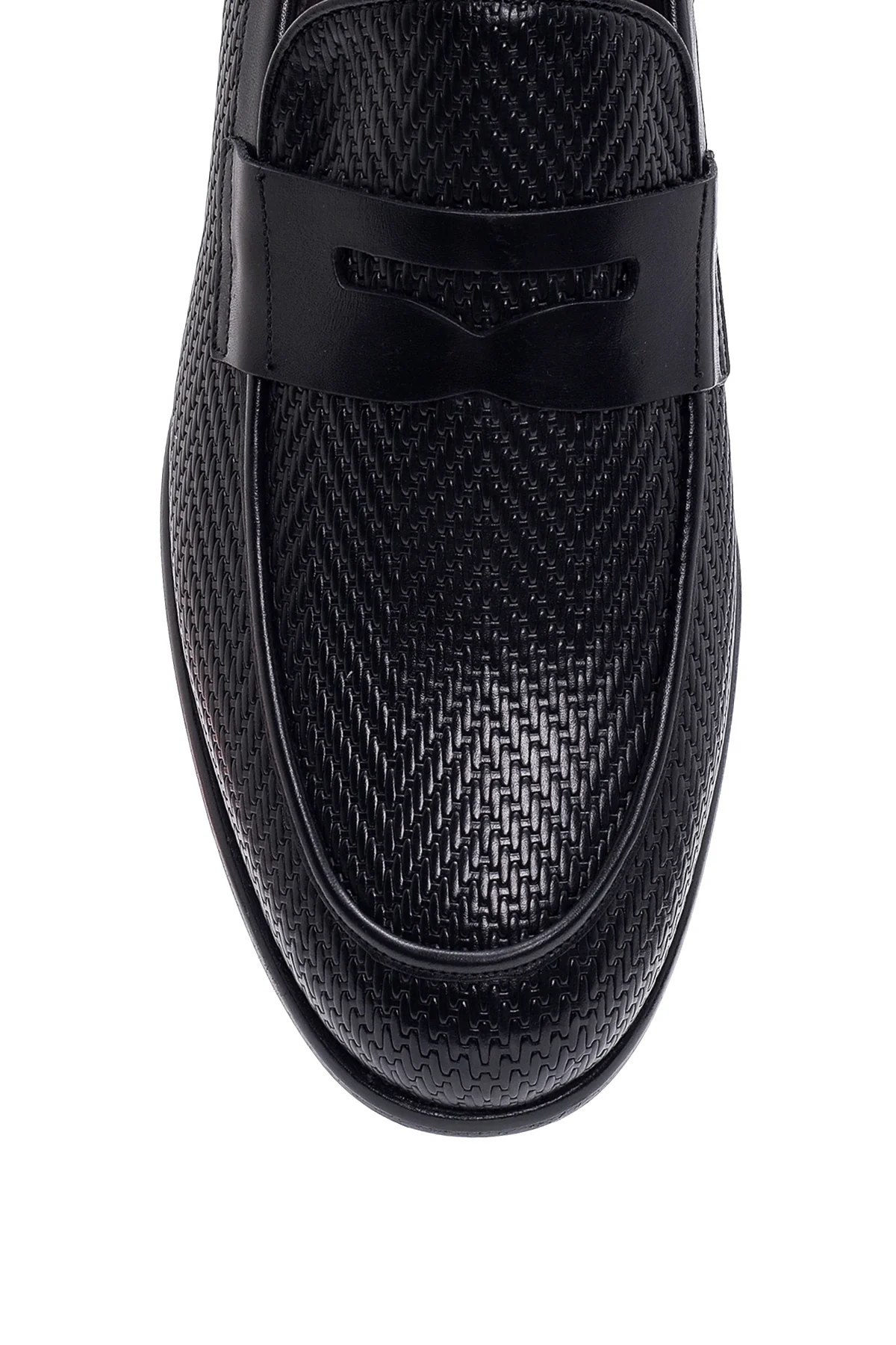 Erkek Deri Baskılı Loafer - Image 6