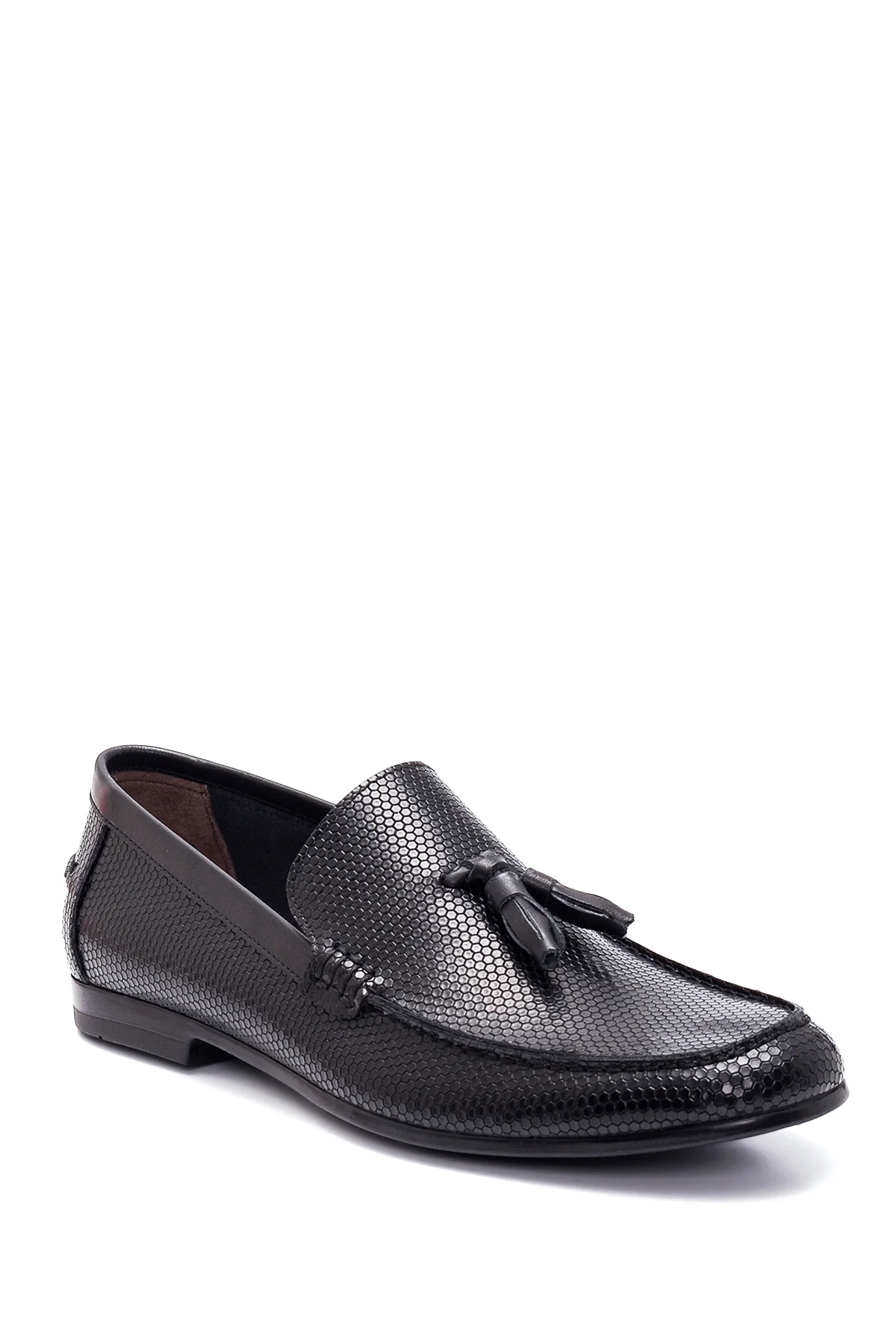 Erkek Deri Baskılı Loafer - Image 3