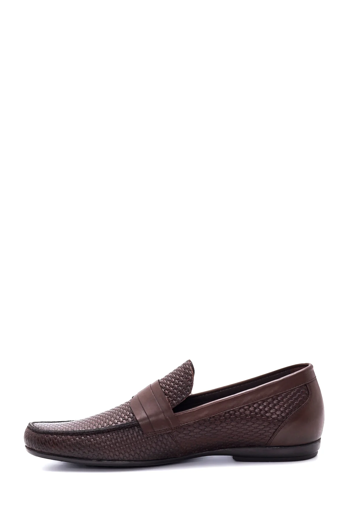 Erkek Deri Baskılı Loafer - Image 2