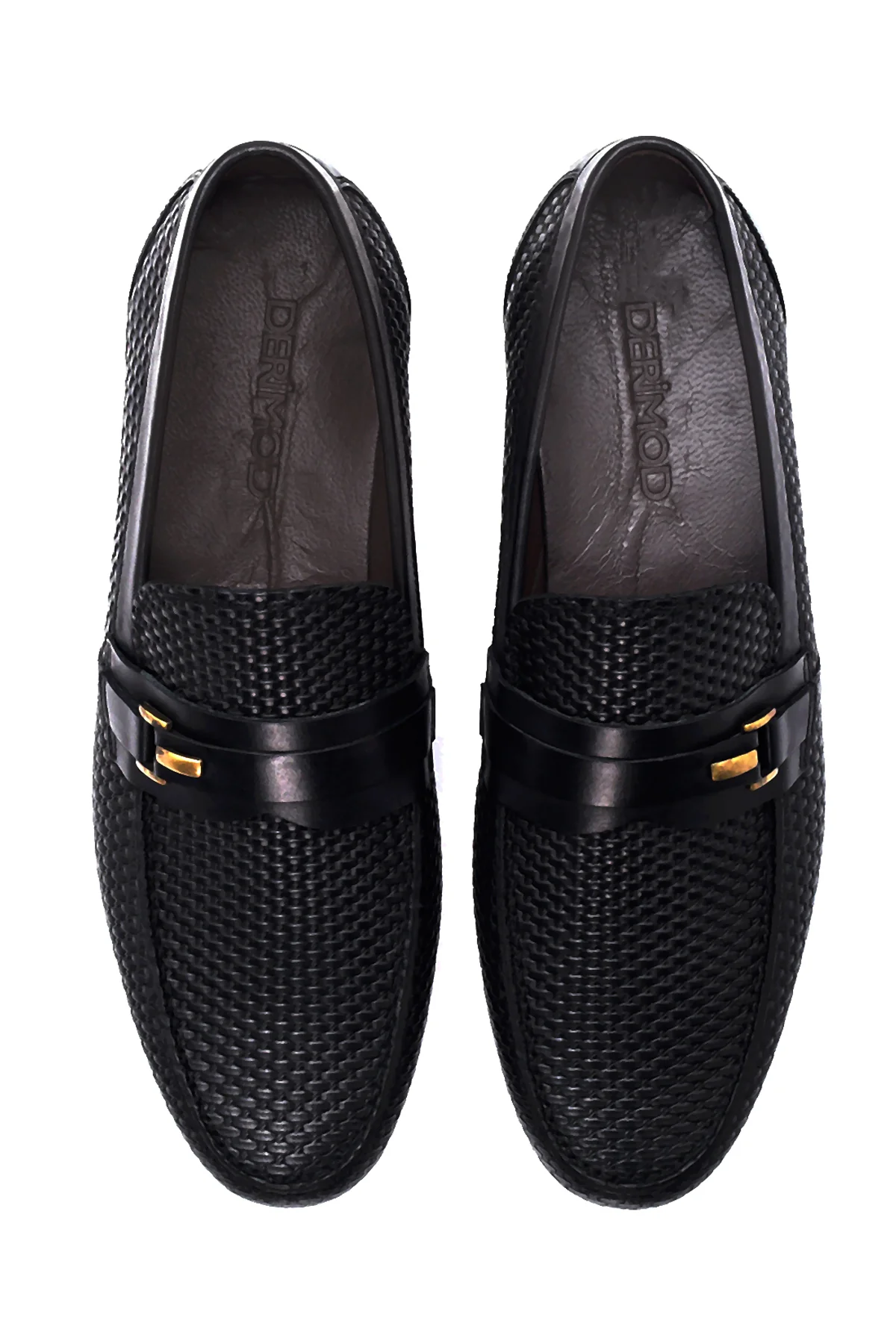 Erkek Deri Baskılı Loafer - Image 7