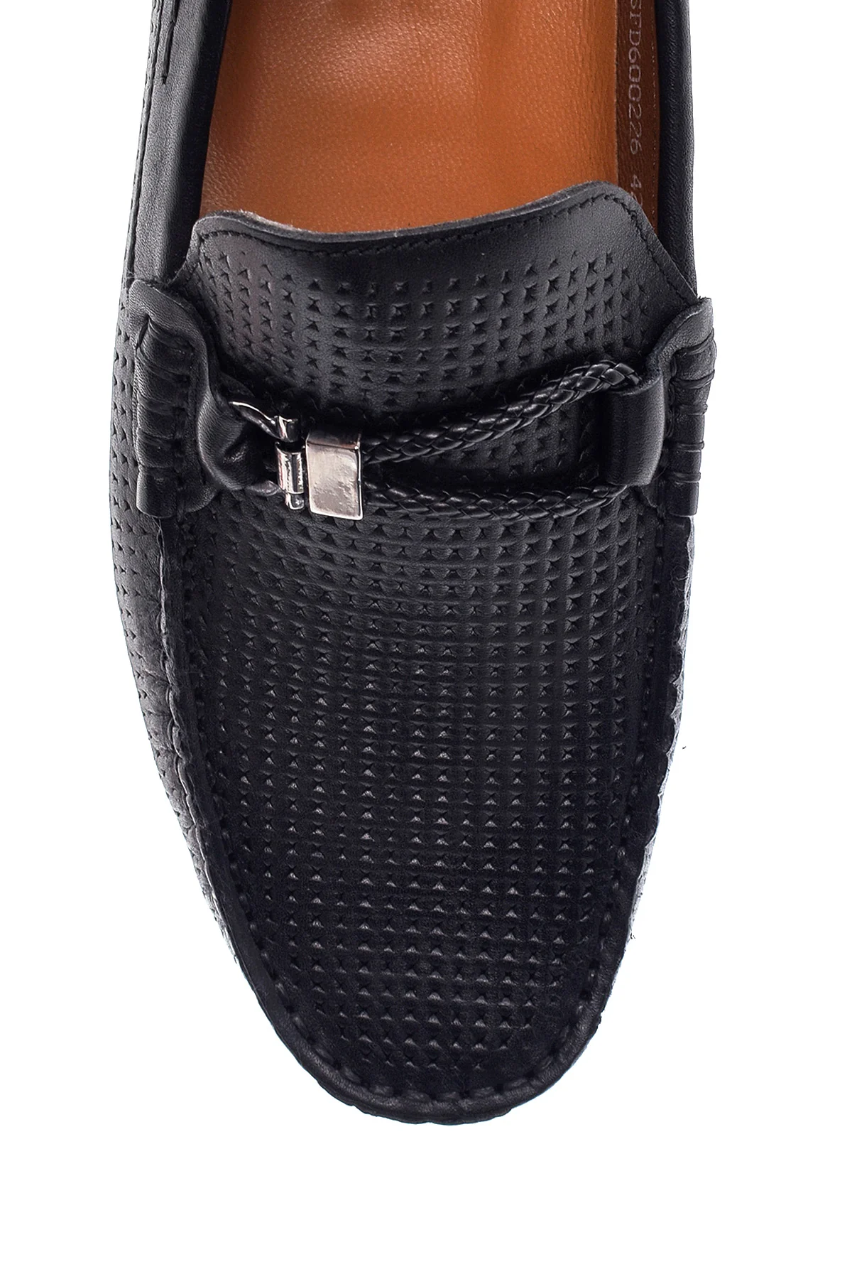 Erkek Deri Baskılı Loafer - Image 6