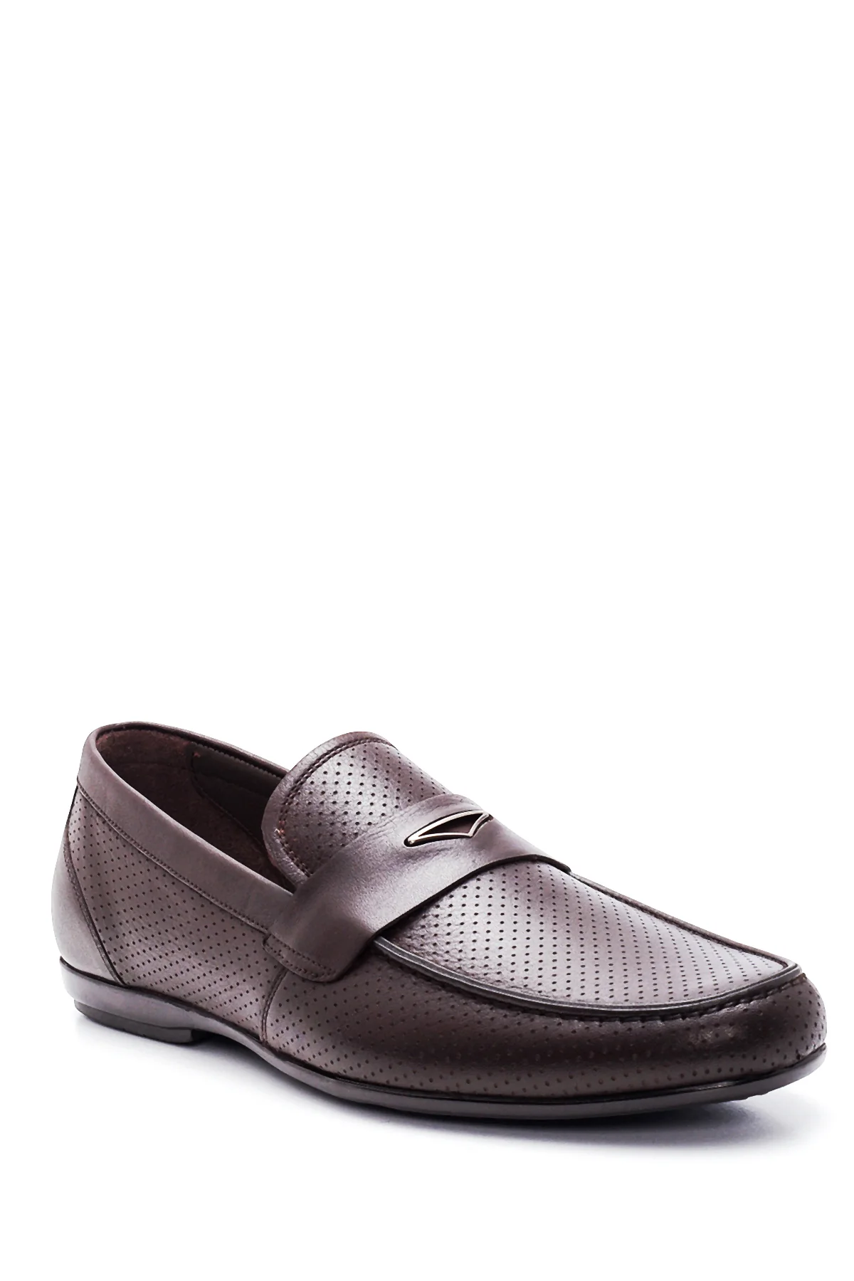 Erkek Deri Baskılı Loafer - Image 3