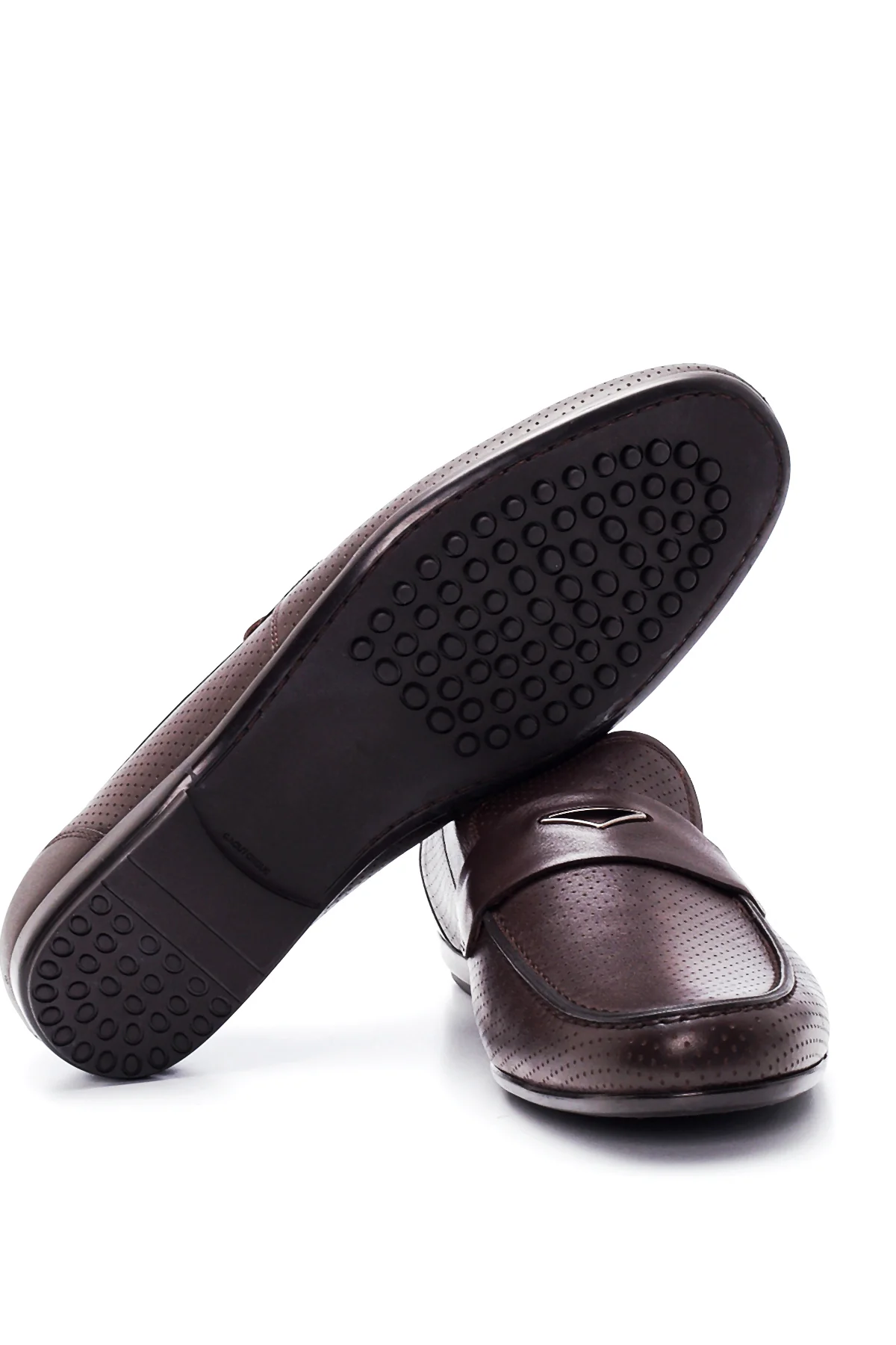 Erkek Deri Baskılı Loafer - Image 4