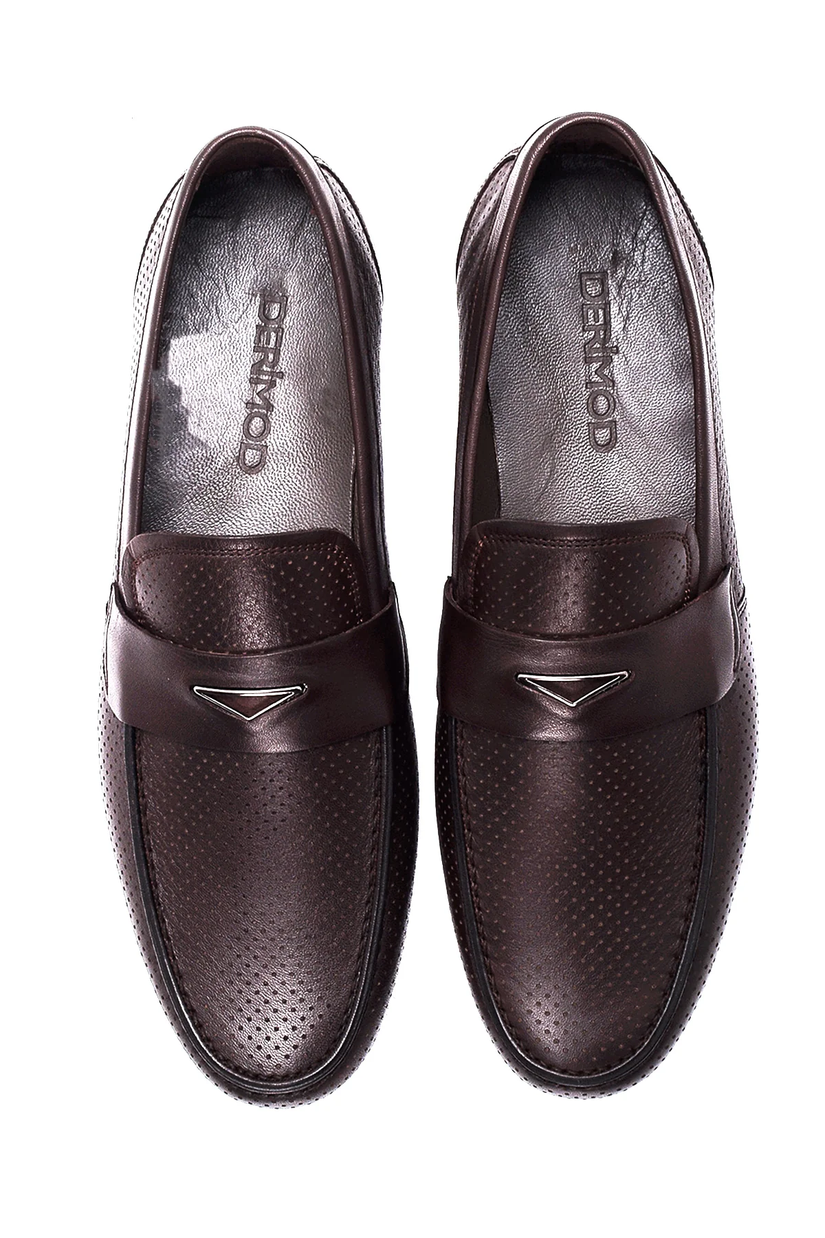 Erkek Deri Baskılı Loafer - Image 7