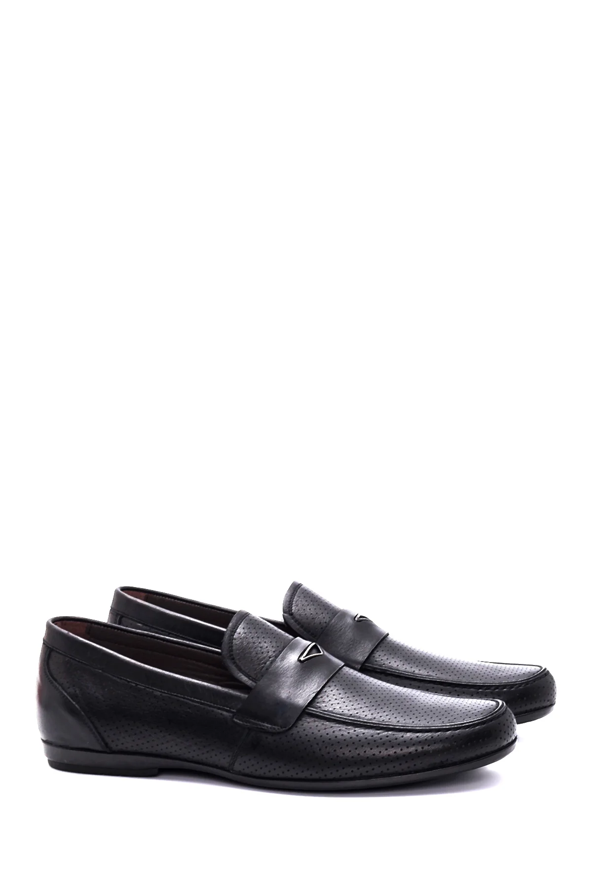 Erkek Deri Baskılı Loafer - Image 3