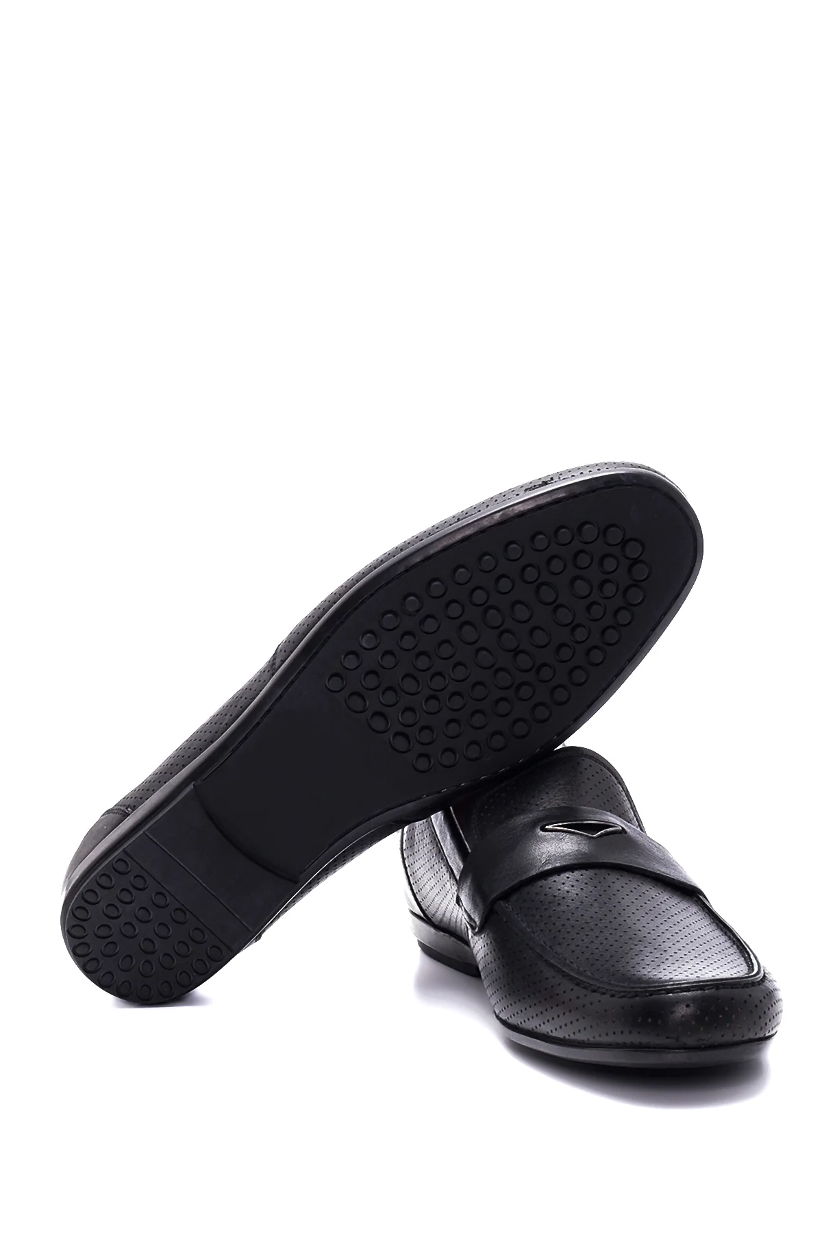 Erkek Deri Baskılı Loafer - Image 4