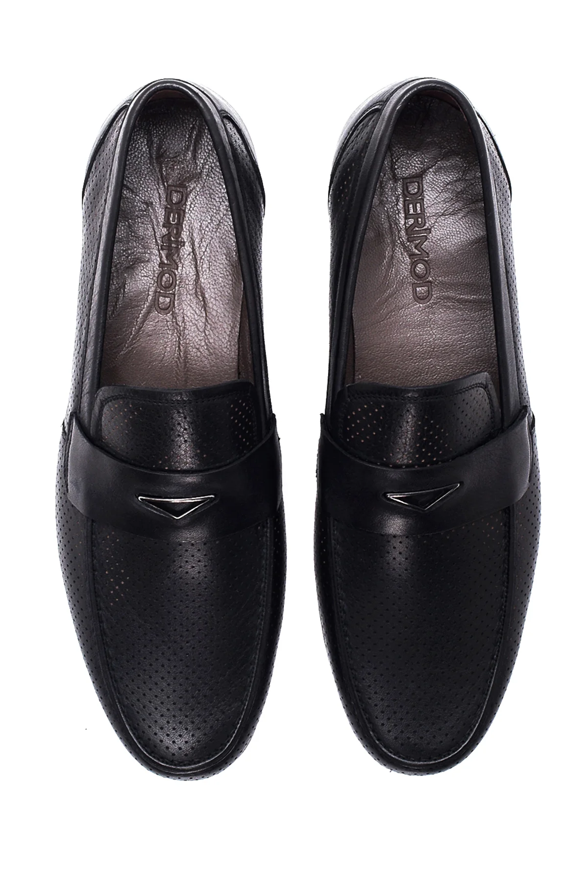 Erkek Deri Baskılı Loafer - Image 7