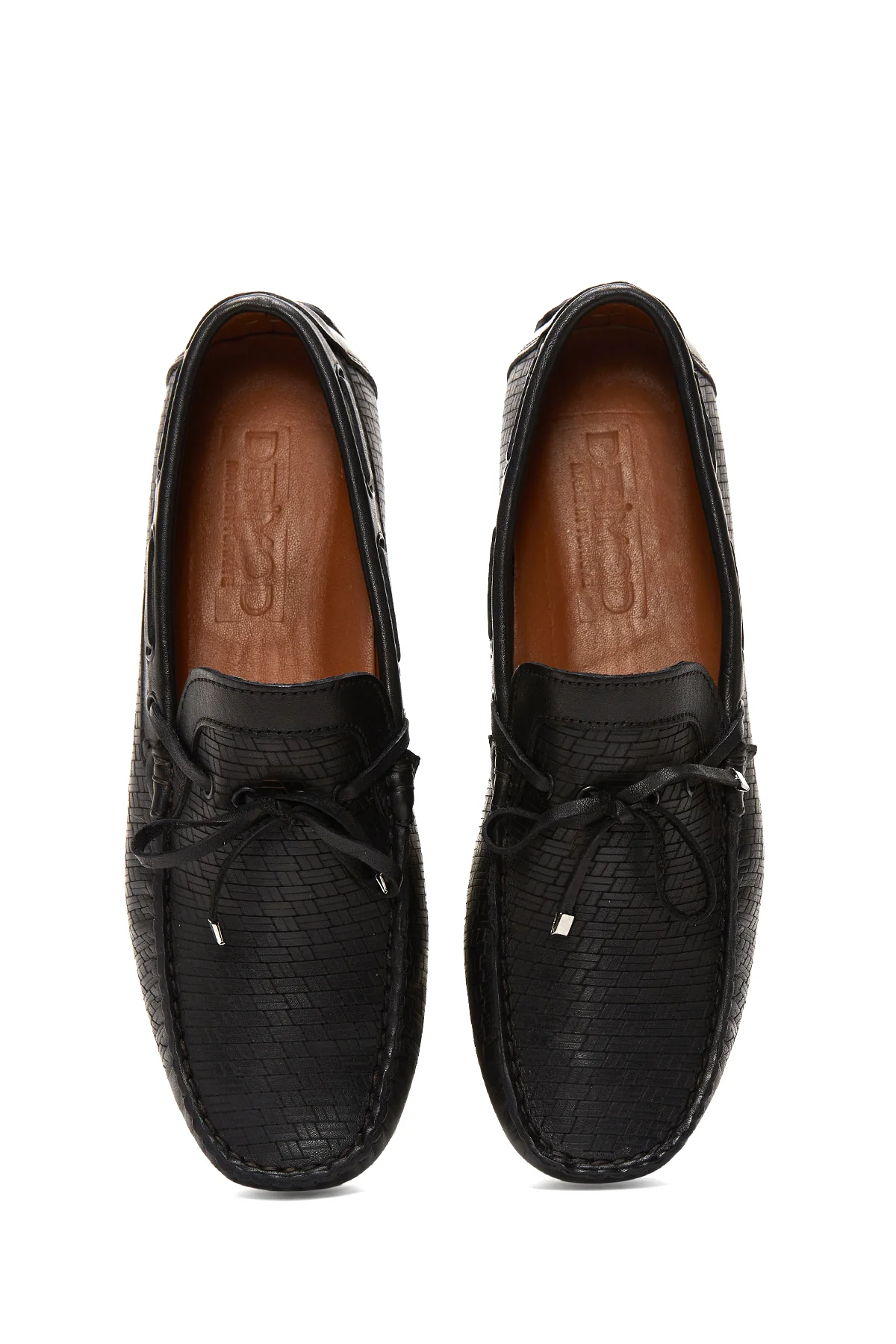 Erkek Deri Baskılı Loafer - Image 6