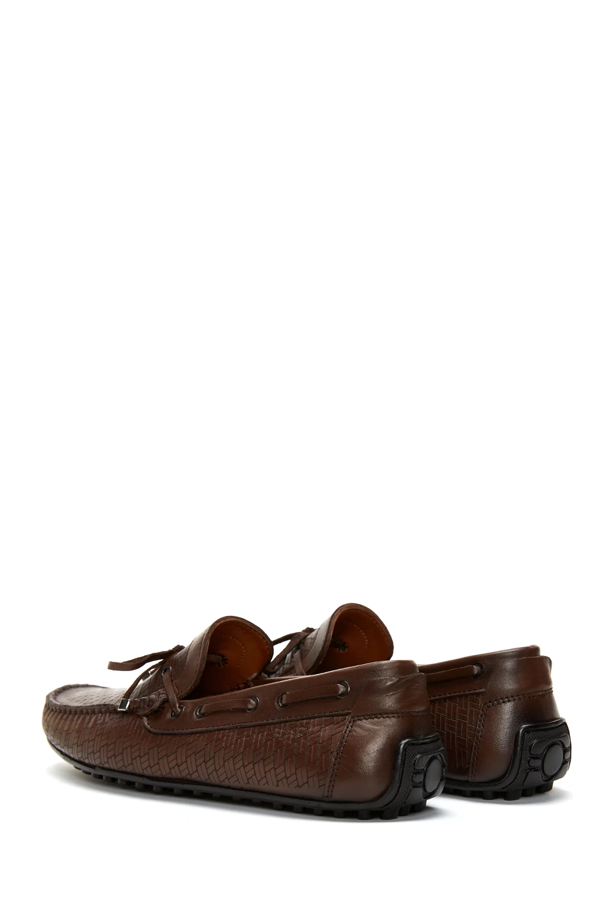 Erkek Deri Baskılı Loafer - Image 5