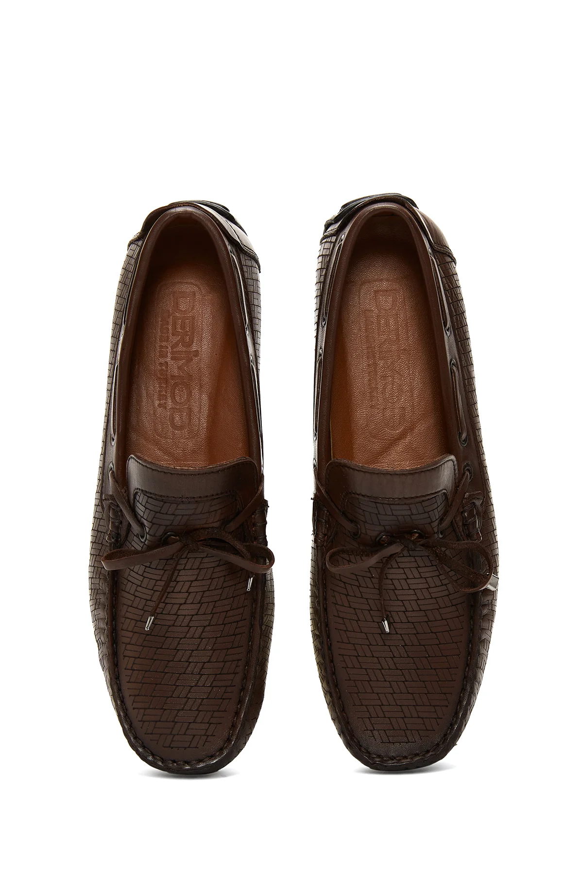 Erkek Deri Baskılı Loafer - Image 6