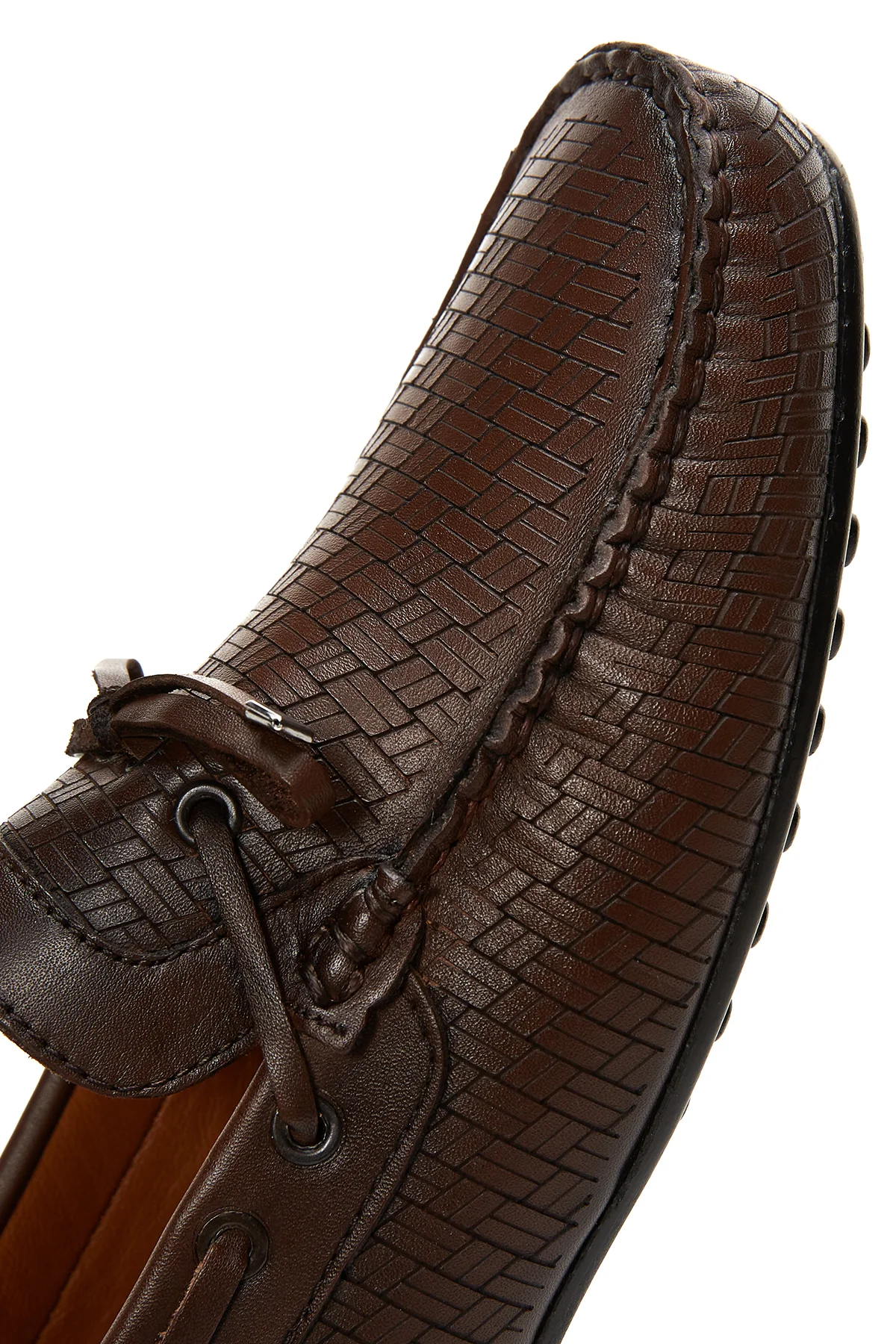 Erkek Deri Baskılı Loafer - Image 9